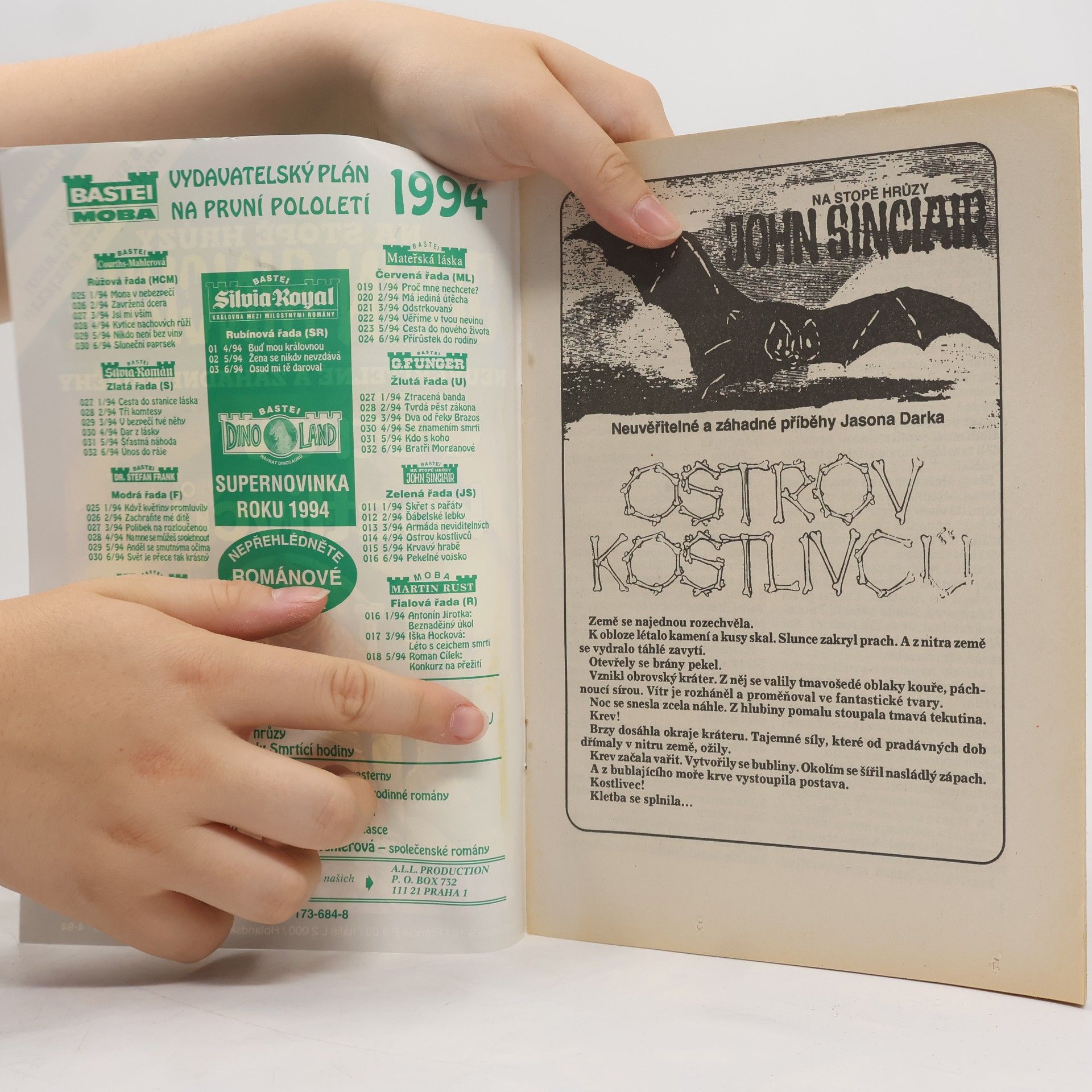 Jason Dark Ostrov kostlivců