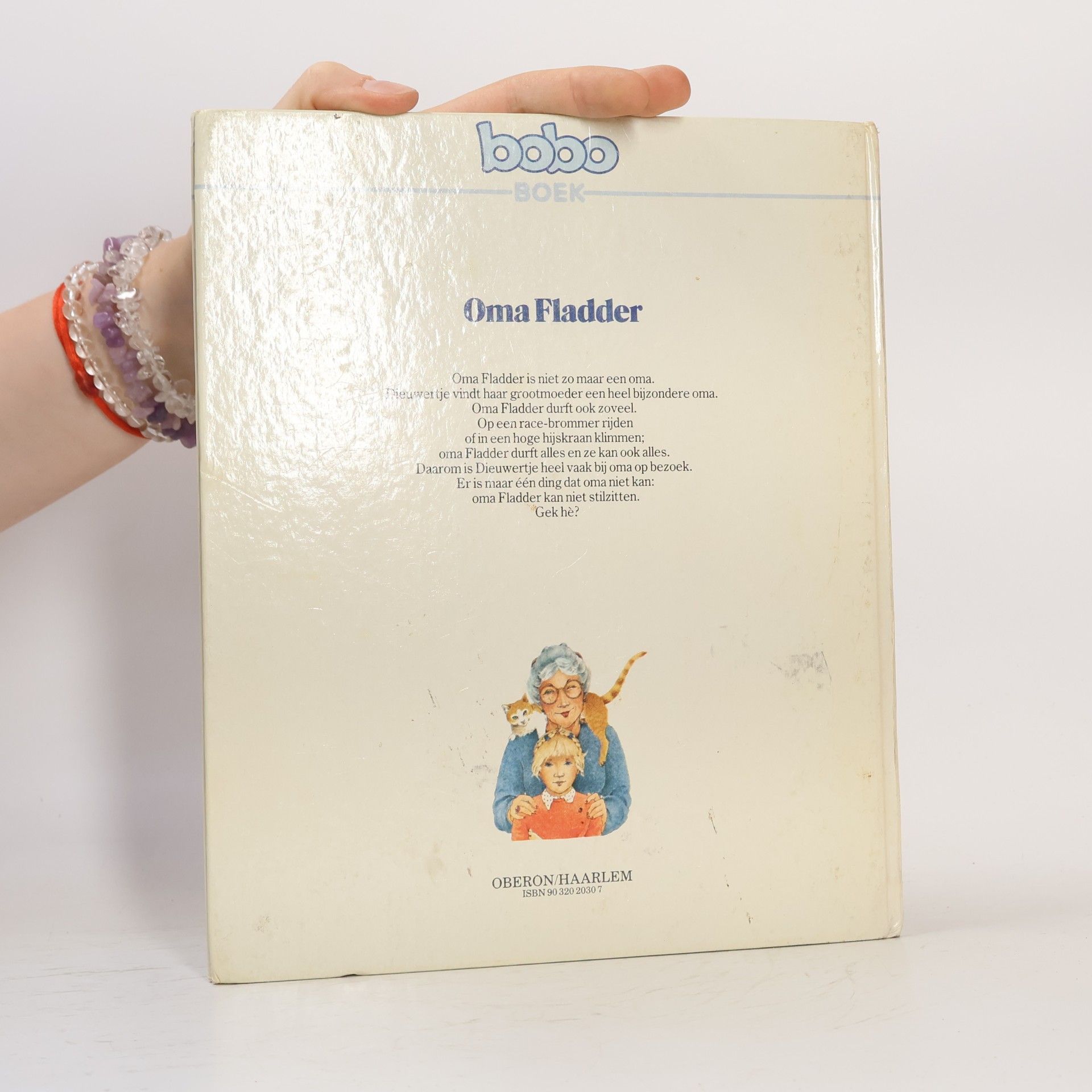 Burny Bos Bobo Boek: Oma Fladder