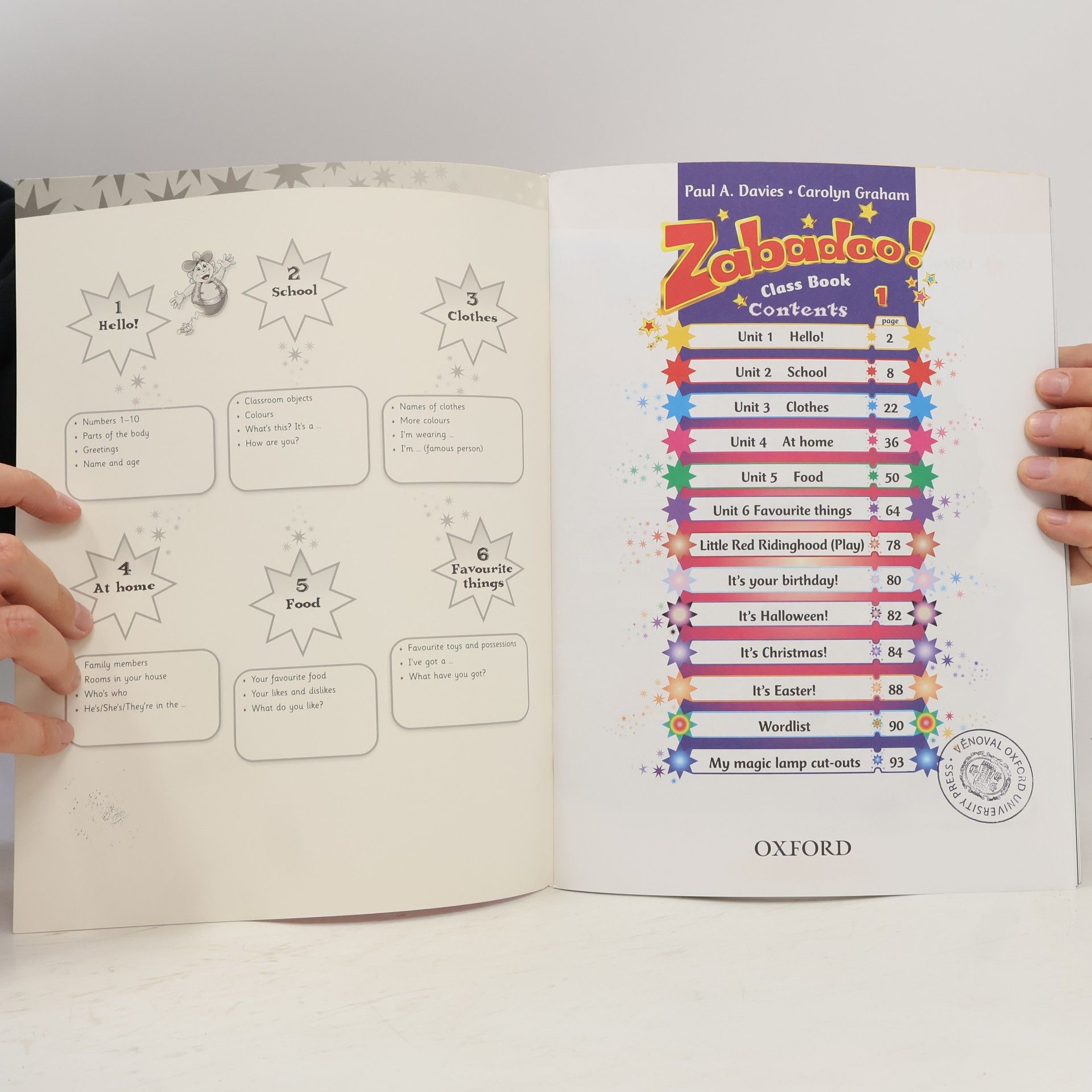 Paul Davies Zabadoo! 1 Classbook