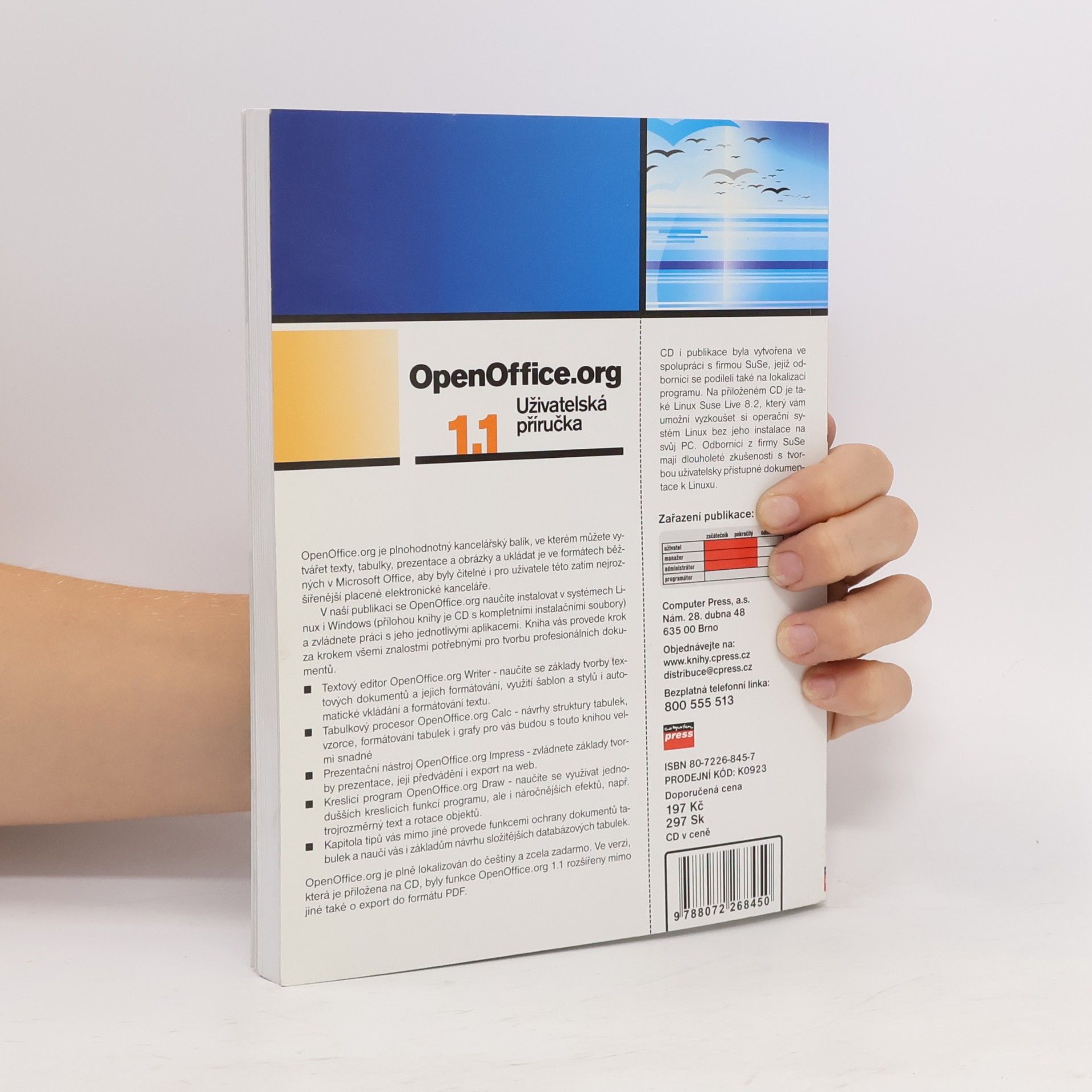 Kolektiv autorů OpenOffice.org 1.1 - Uživatelská příručka