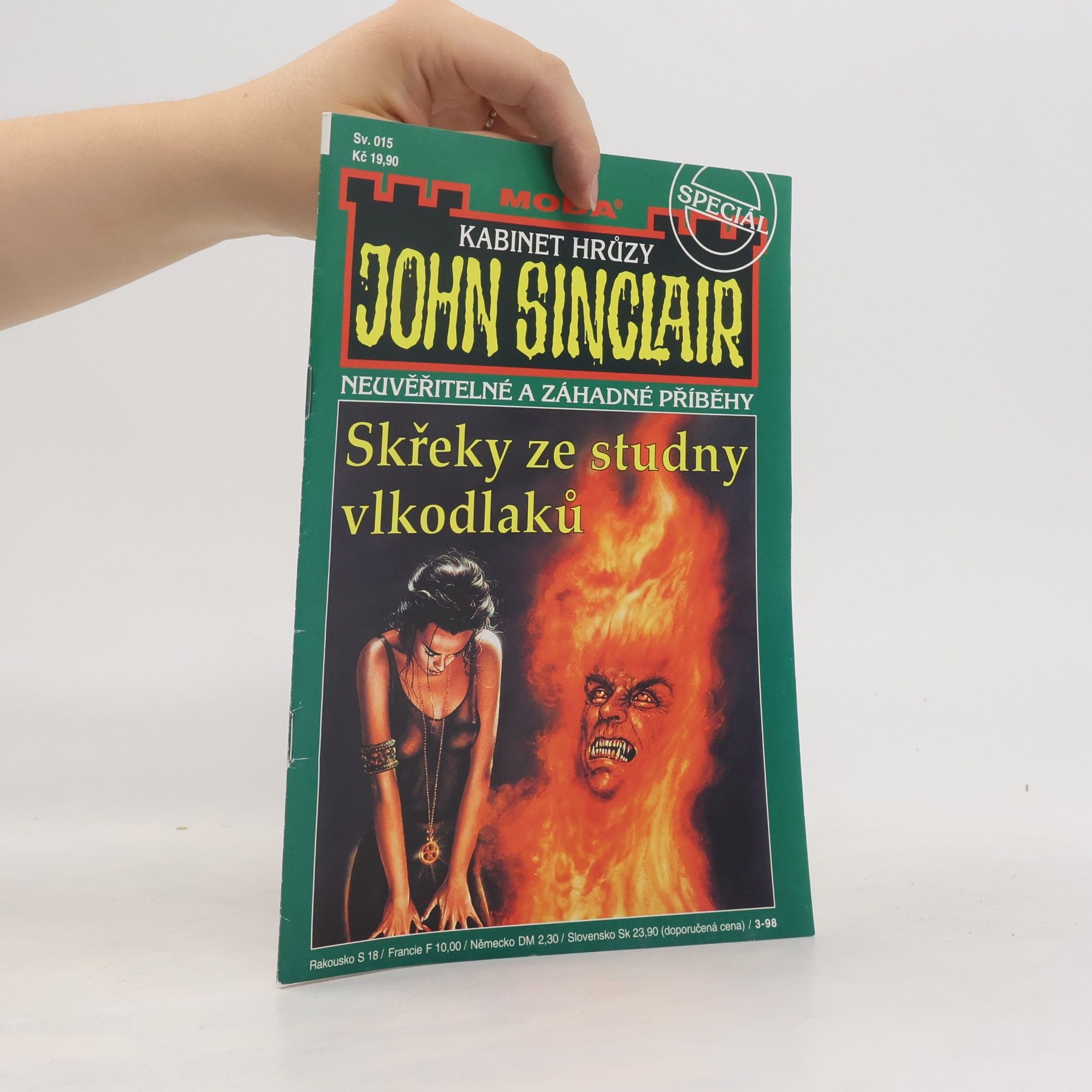 Jason Dark Skřeky ze studny vlkodlaků