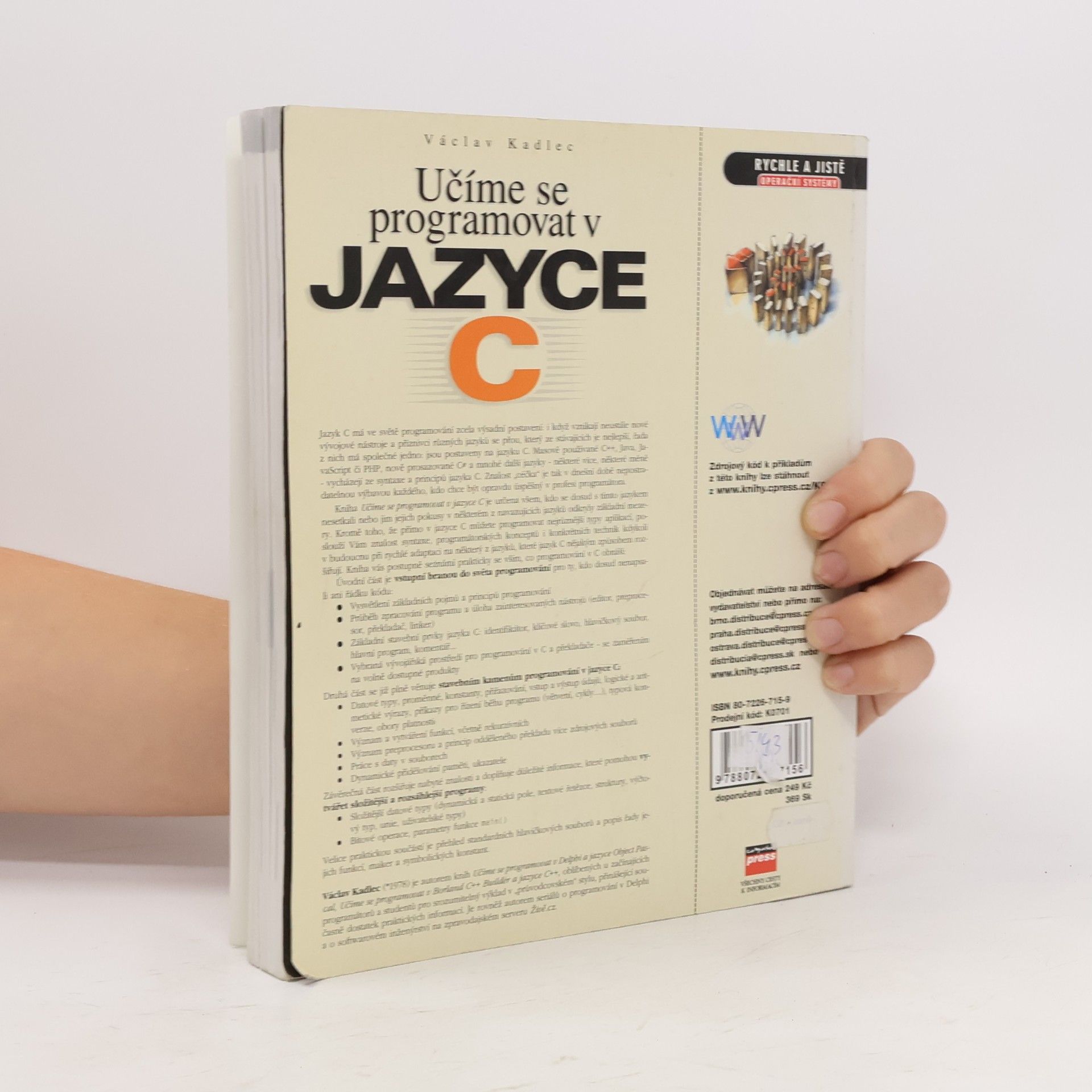 Václav Kadlec Učíme se programovat v jazyce C