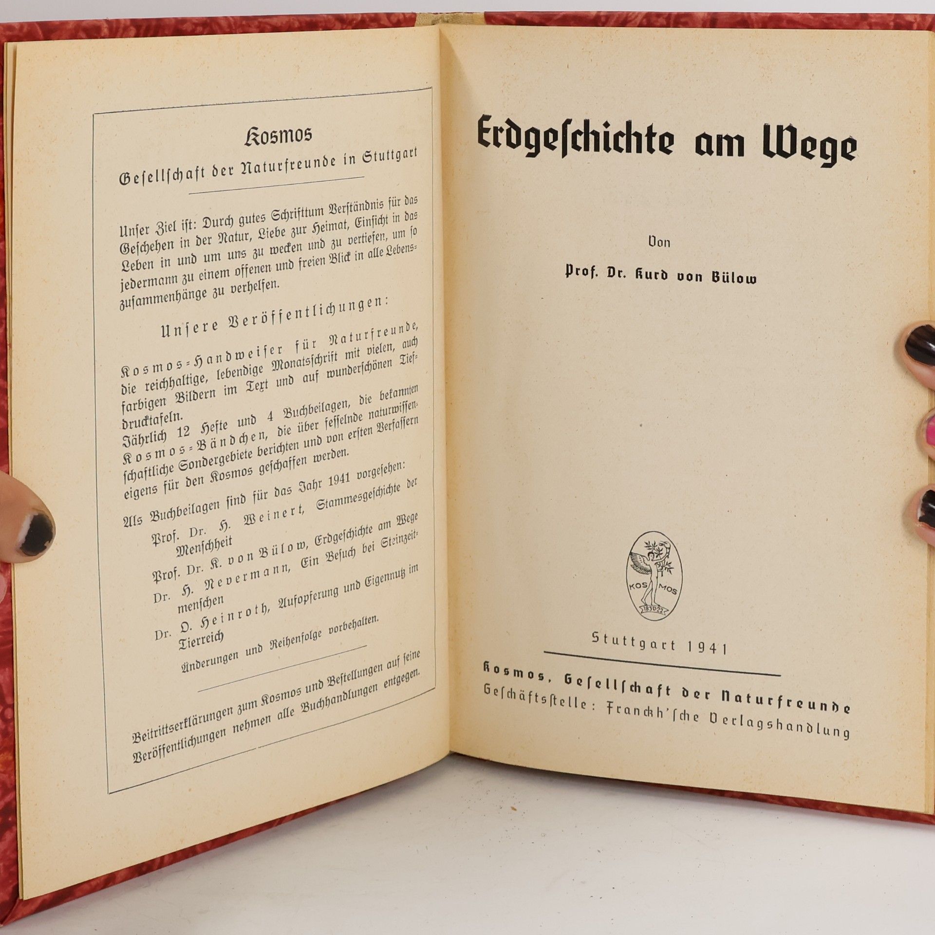 Kurd von Bülow Erdgeschichte am Wege