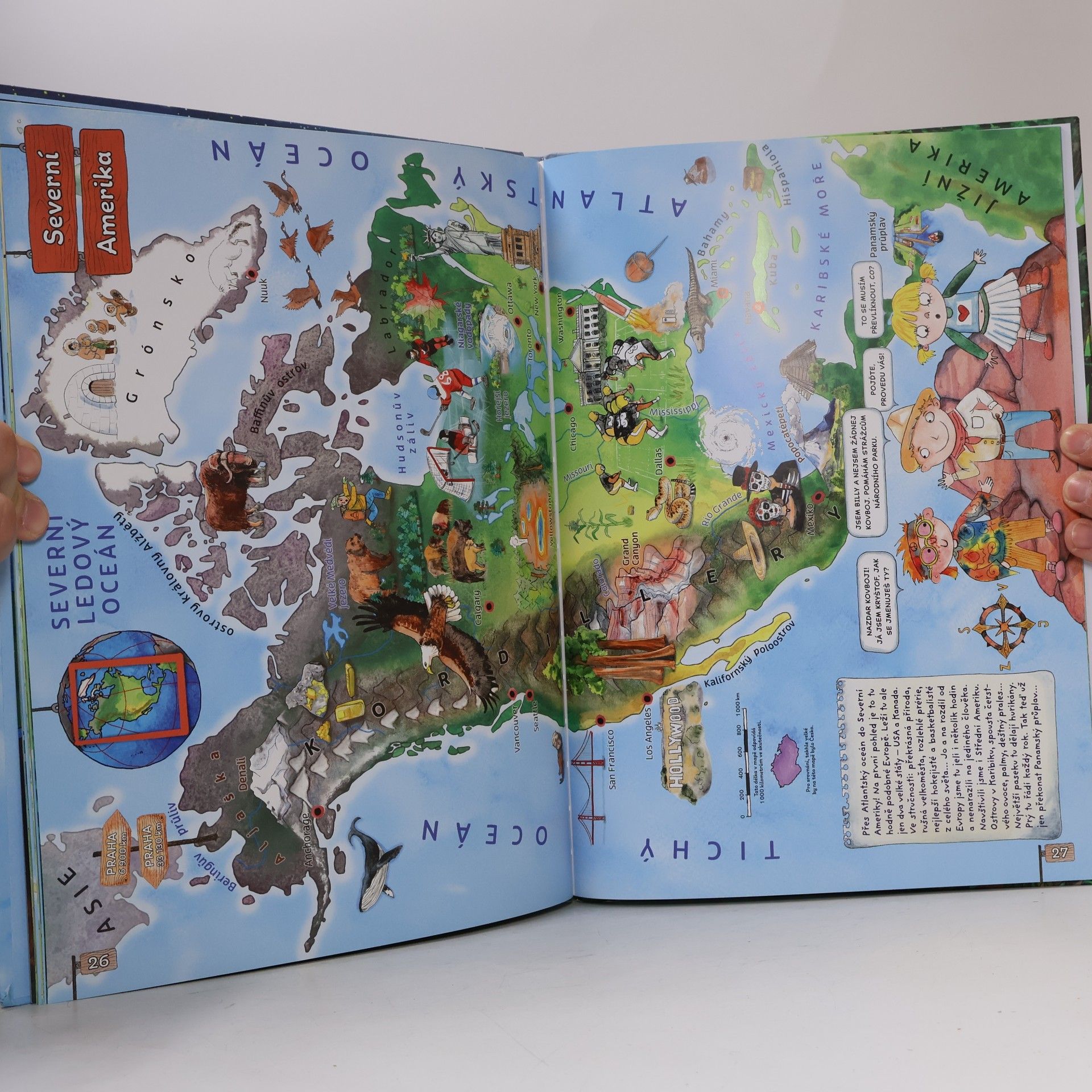 Nováčková Marie Ilustrovaný atlas světa pro malé cestovatele
