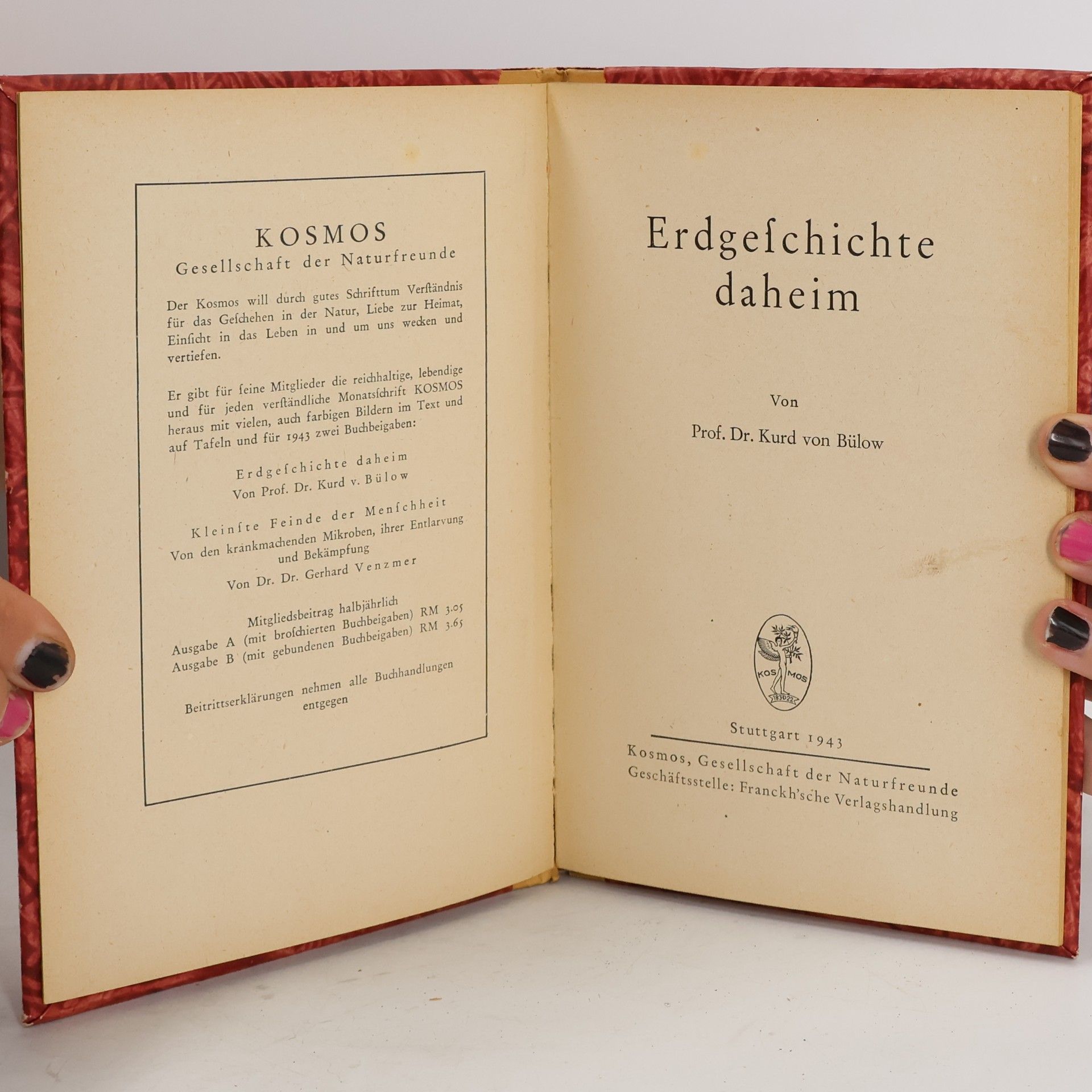 K.vV. Bülow Erdgeschichte daheim