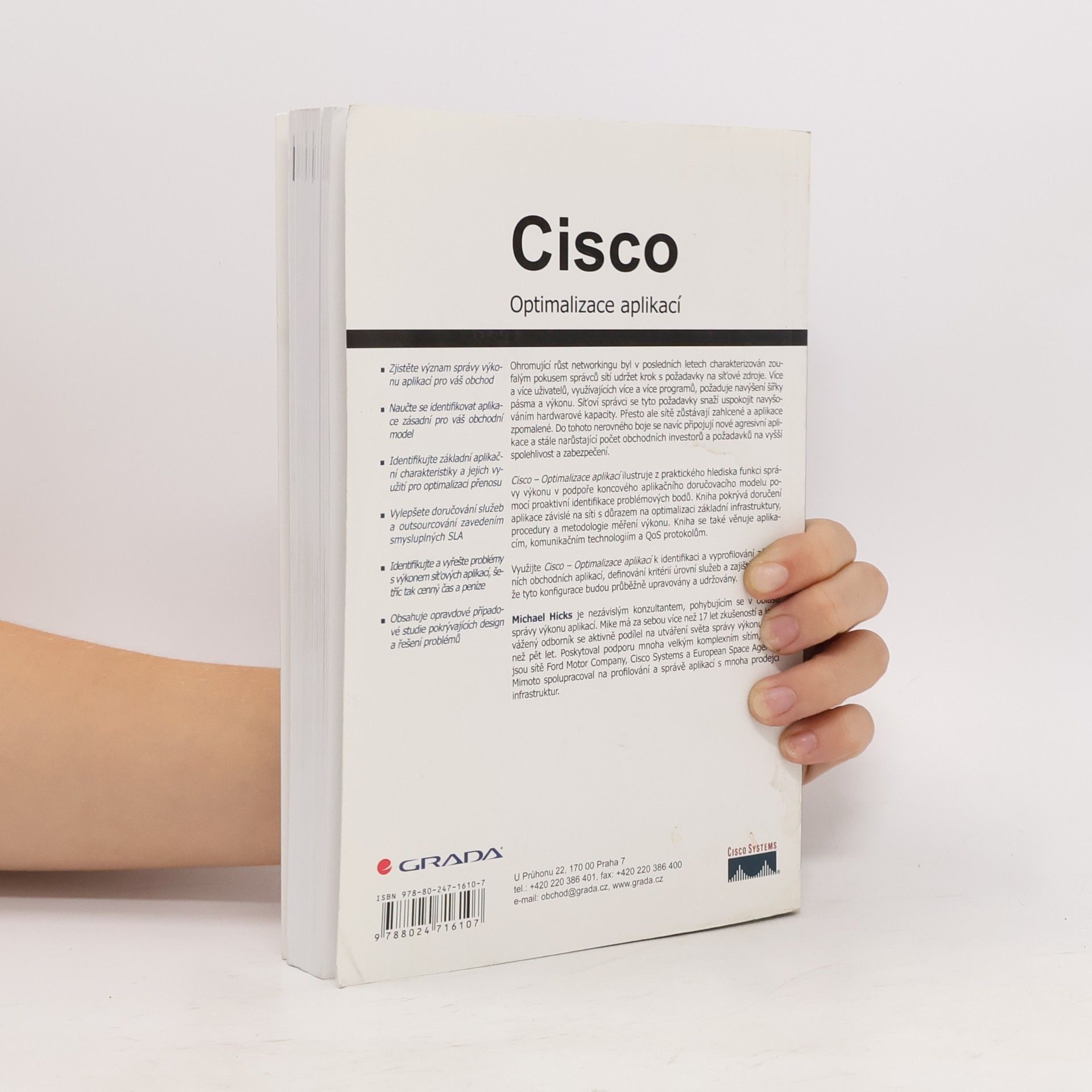 Michael Hicks Cisco – Optimalizace aplikací