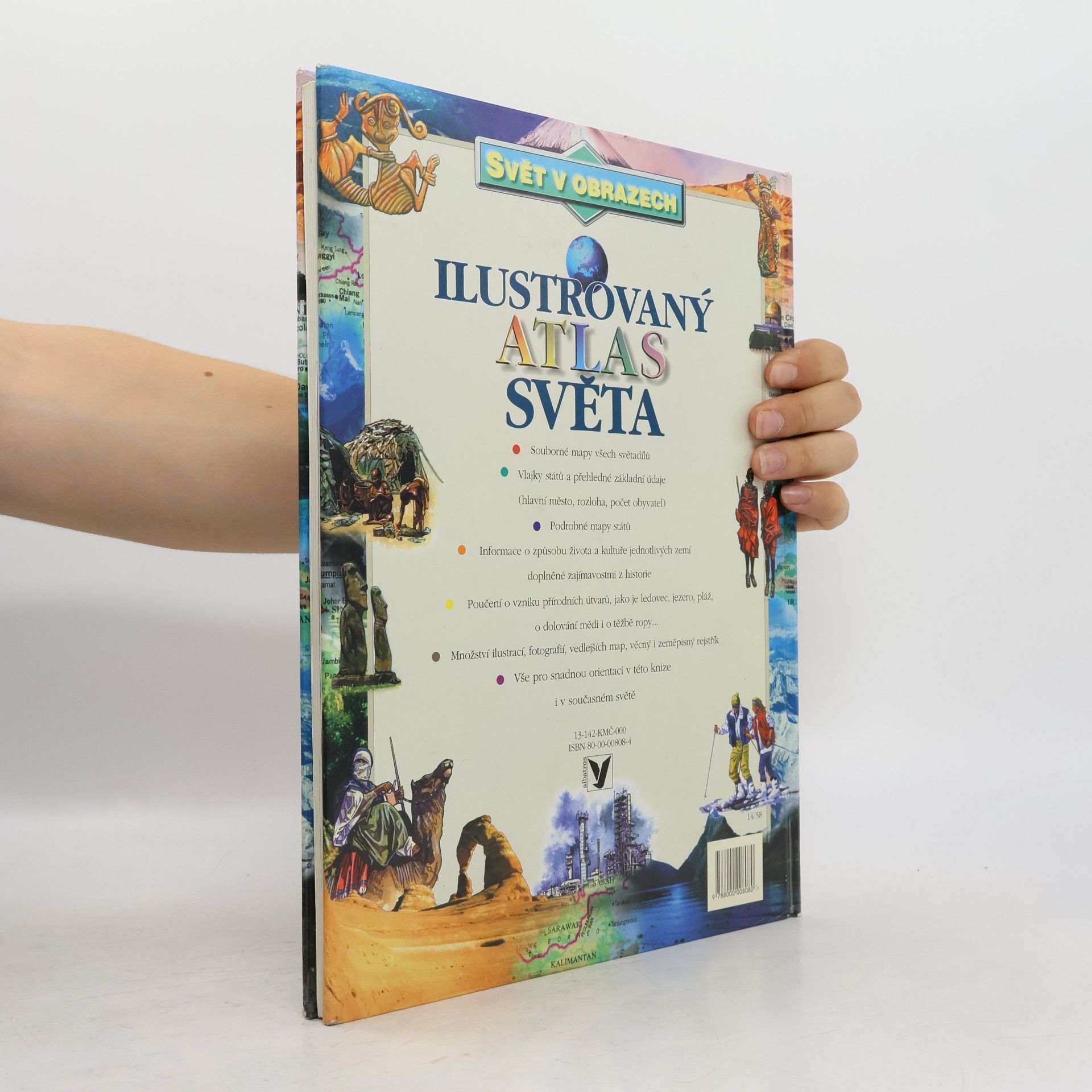 Elisabeth Sackett Ilustrovaný atlas světa svět v obrazech