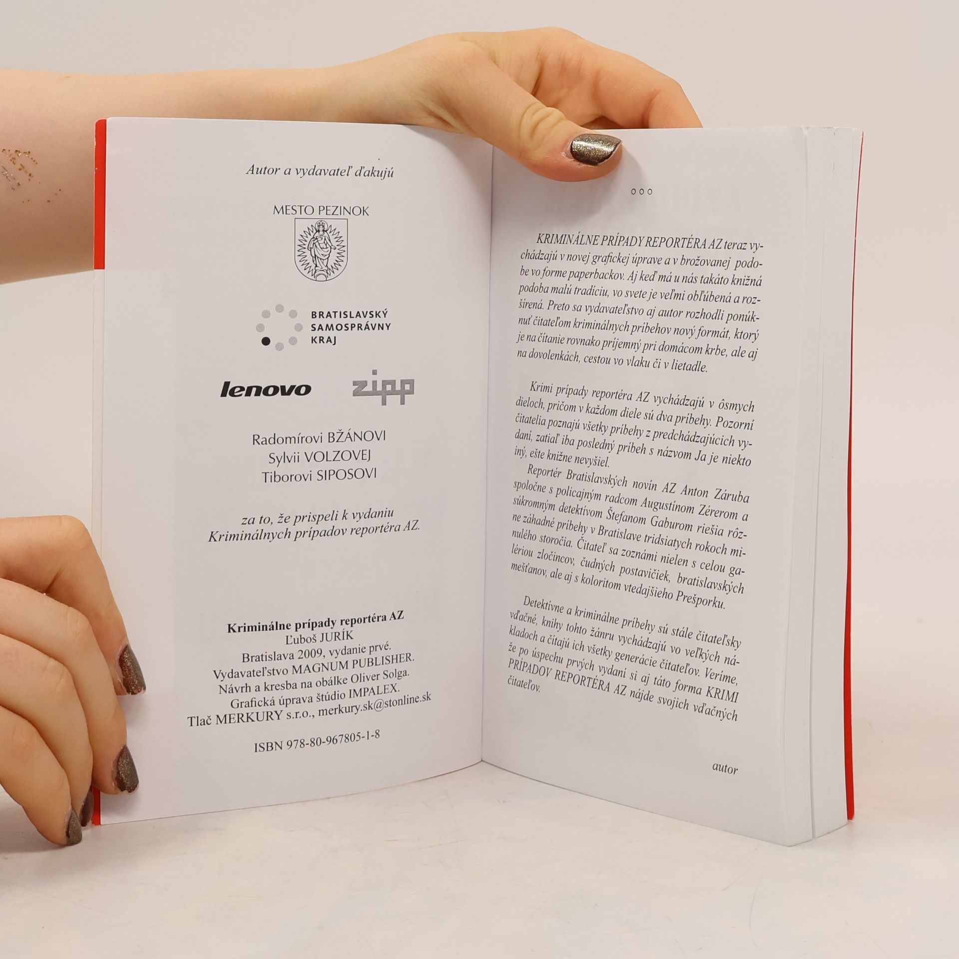 Ľuboš Jurík Krimi prípady reportéra AZ 3/4