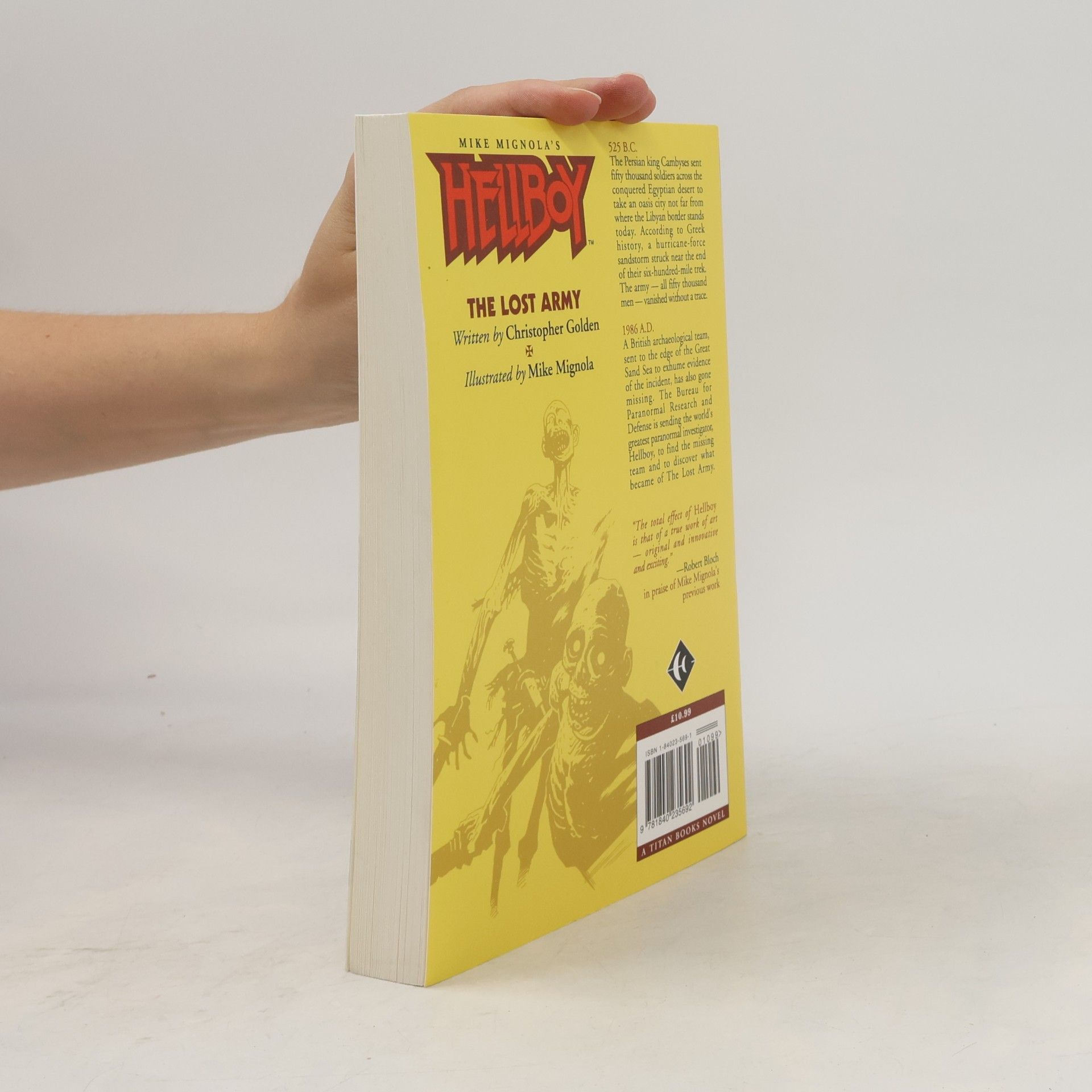 Christopher Golden Hellboy: The Lost Army