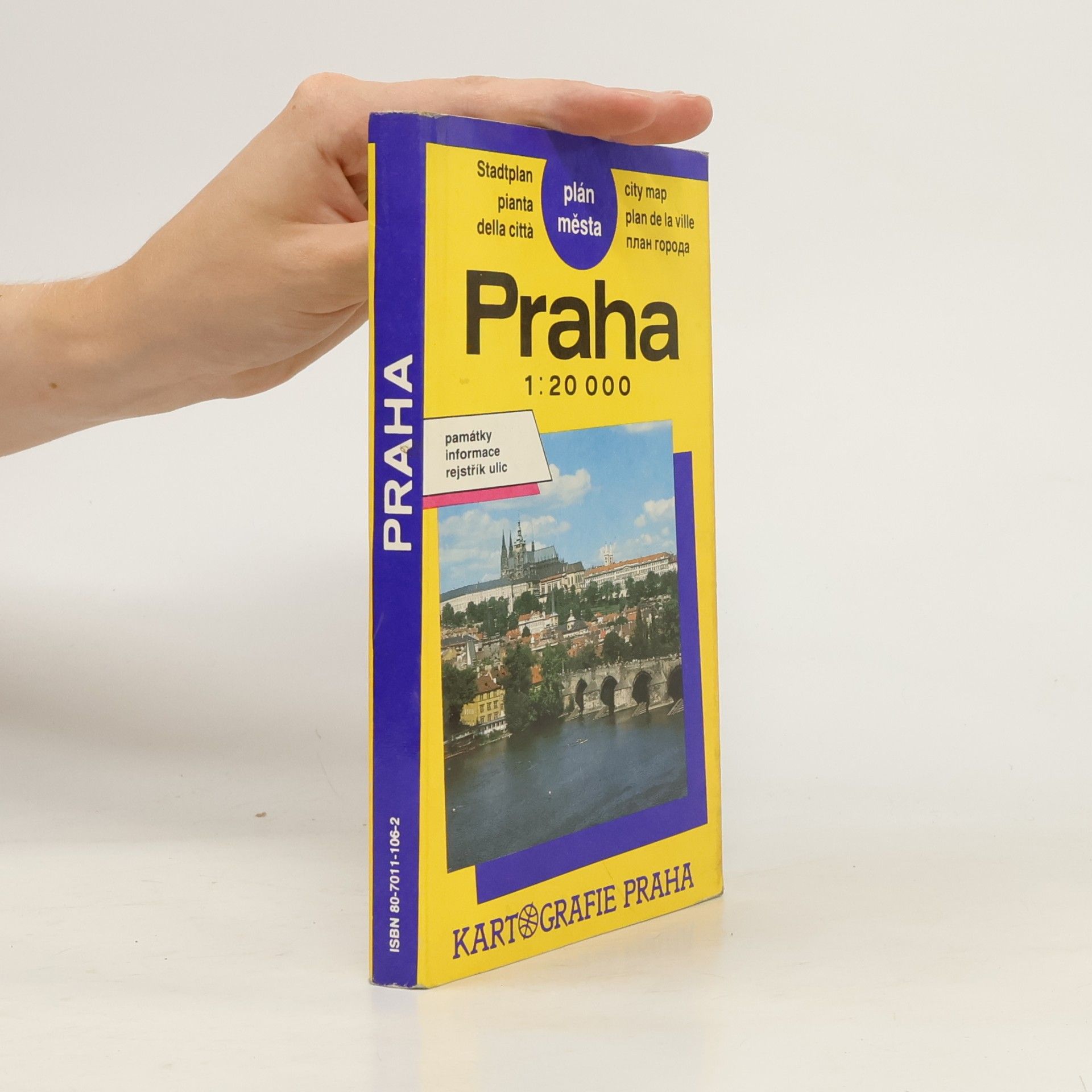 AA.VV. Praha - plán města 1:20000