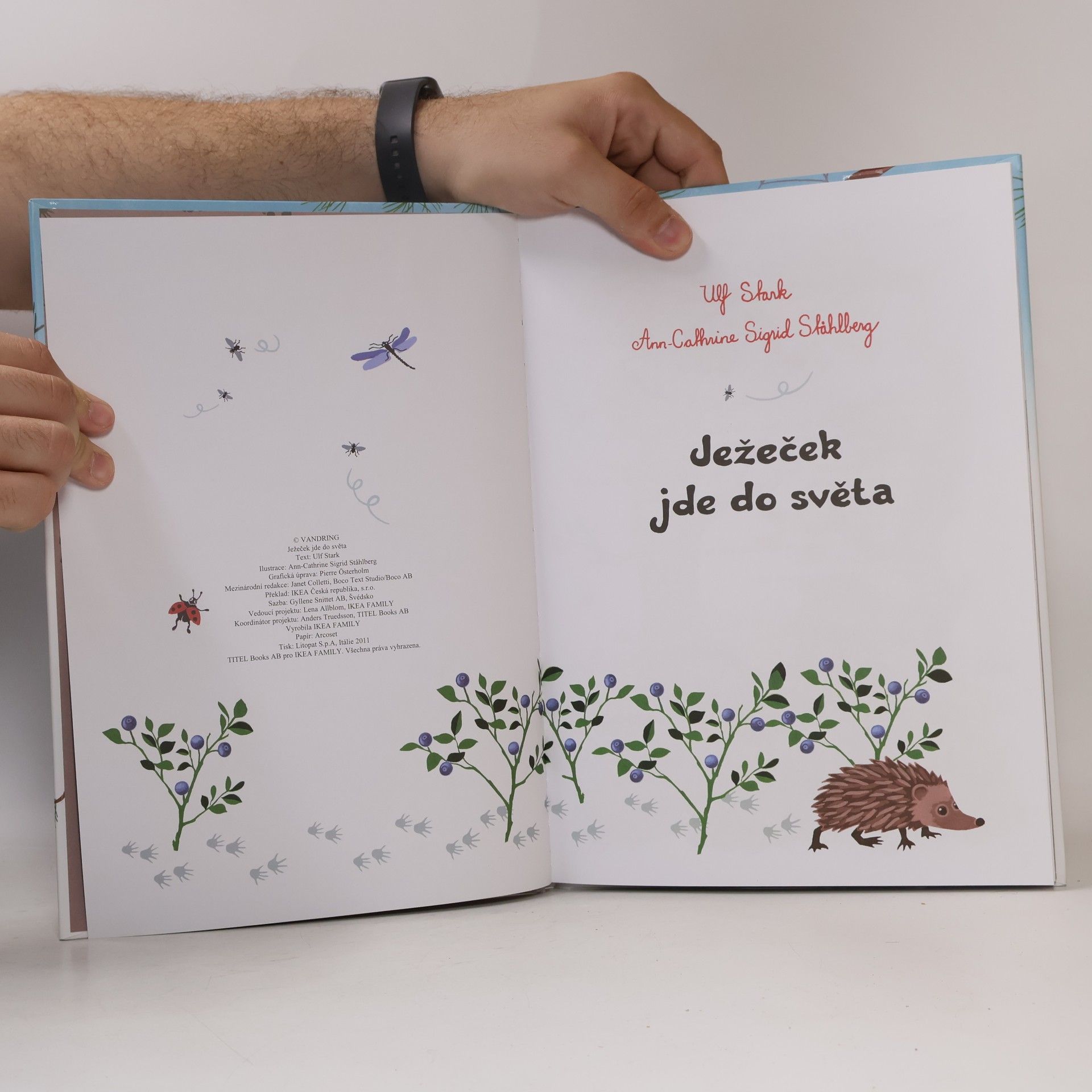 Ulf Stark Los králem lesa. Ježeček jde do světa. Sova si bere dovolenou.