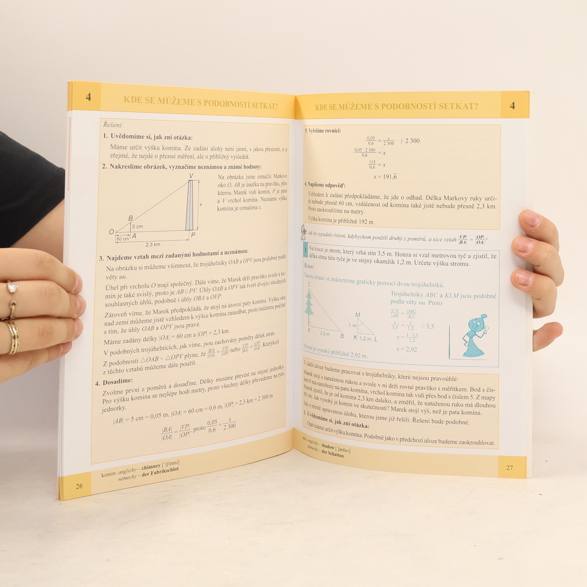 Various authors Matematika - Podobnost a funkce úhlů