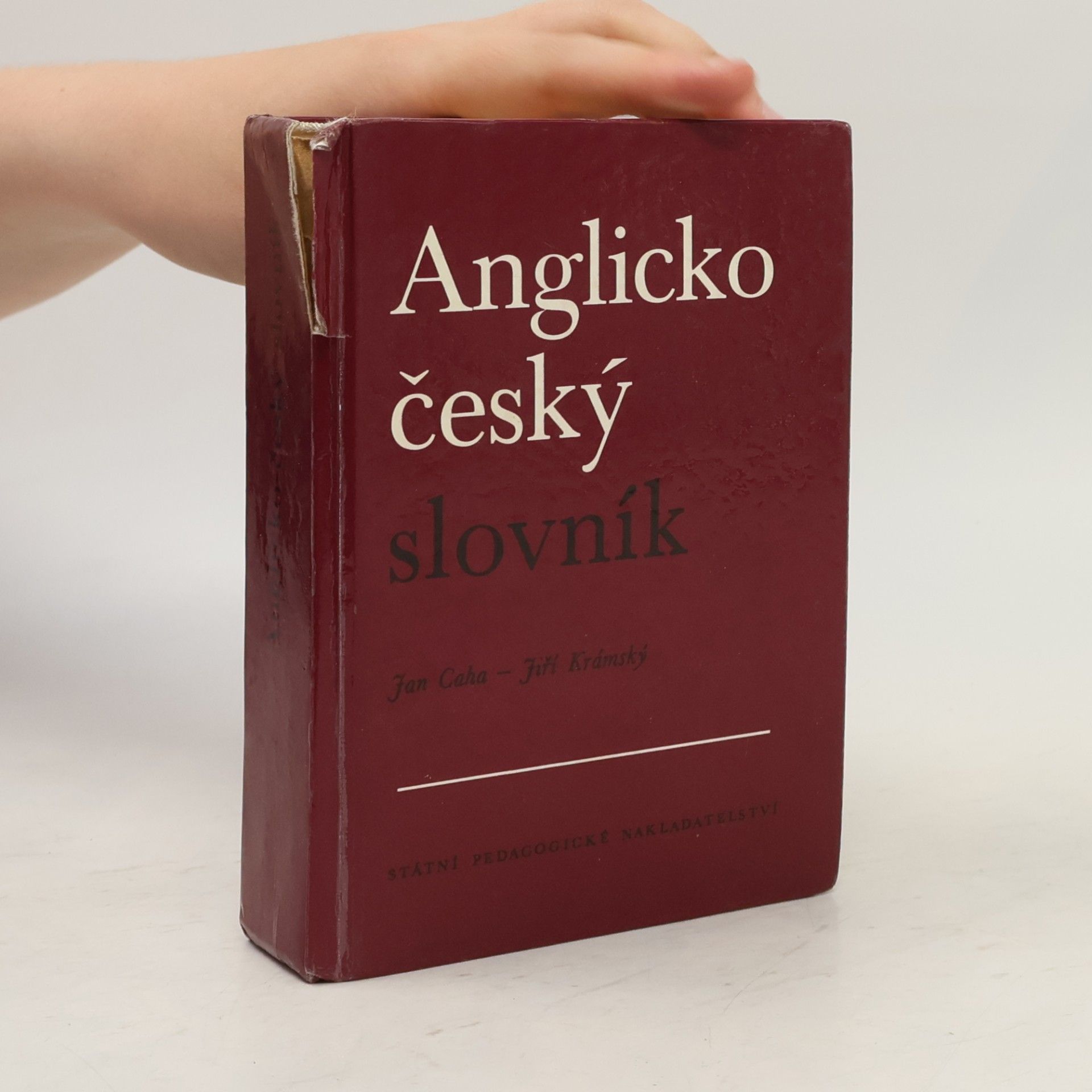 Jan Caha Anglicko-český slovník