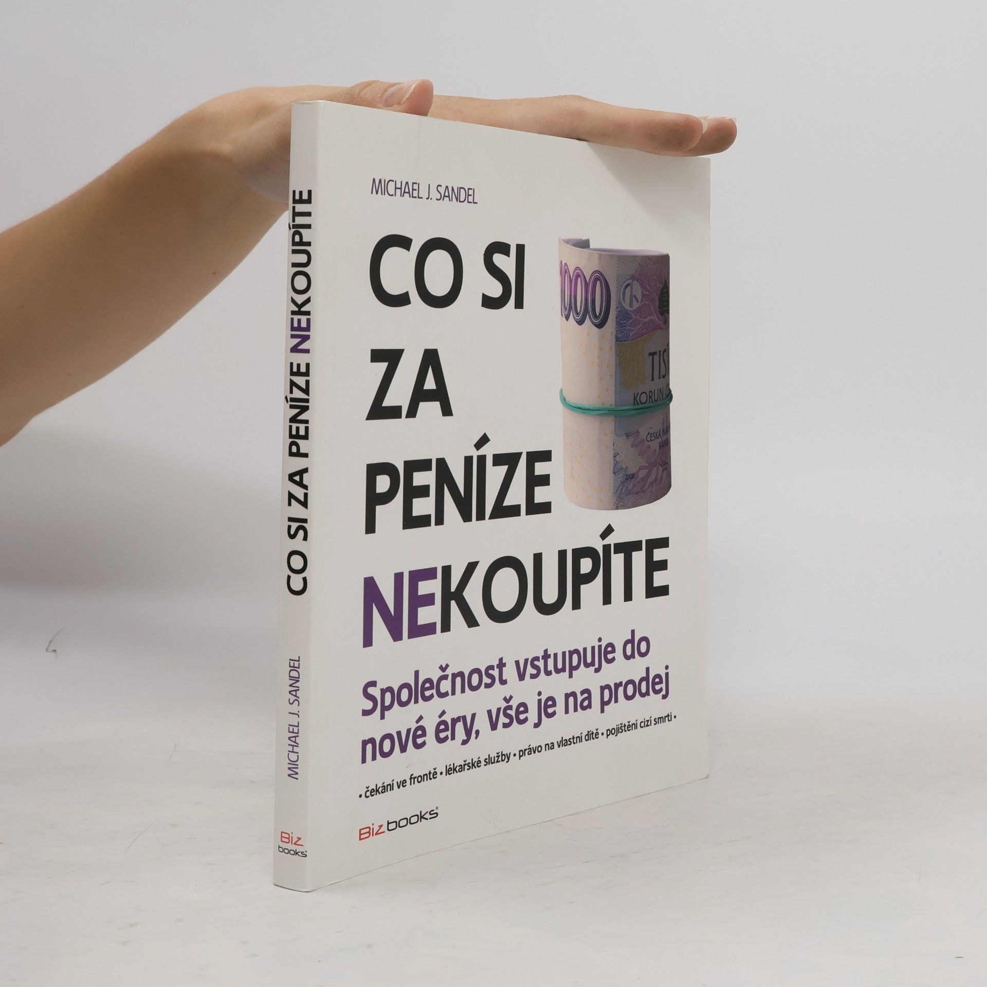 Michael Sandel Co si za peníze (ne)koupíte. Společnost vstupuje do nové éry, vše je na prodej