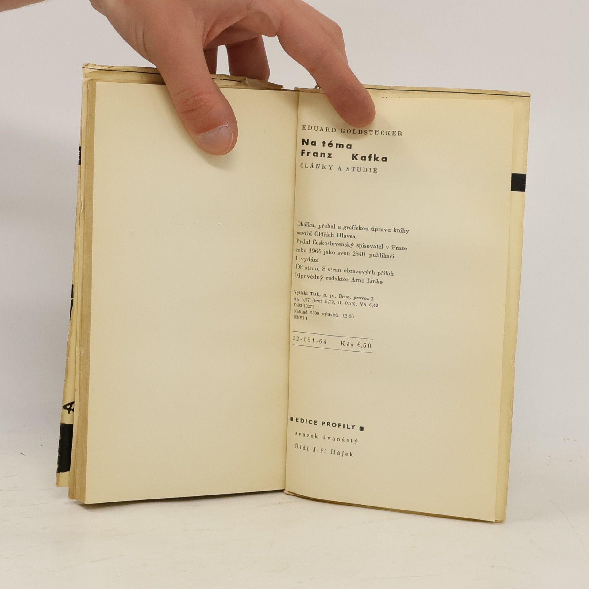 Eduard Goldstücker Na téma Franz Kafka