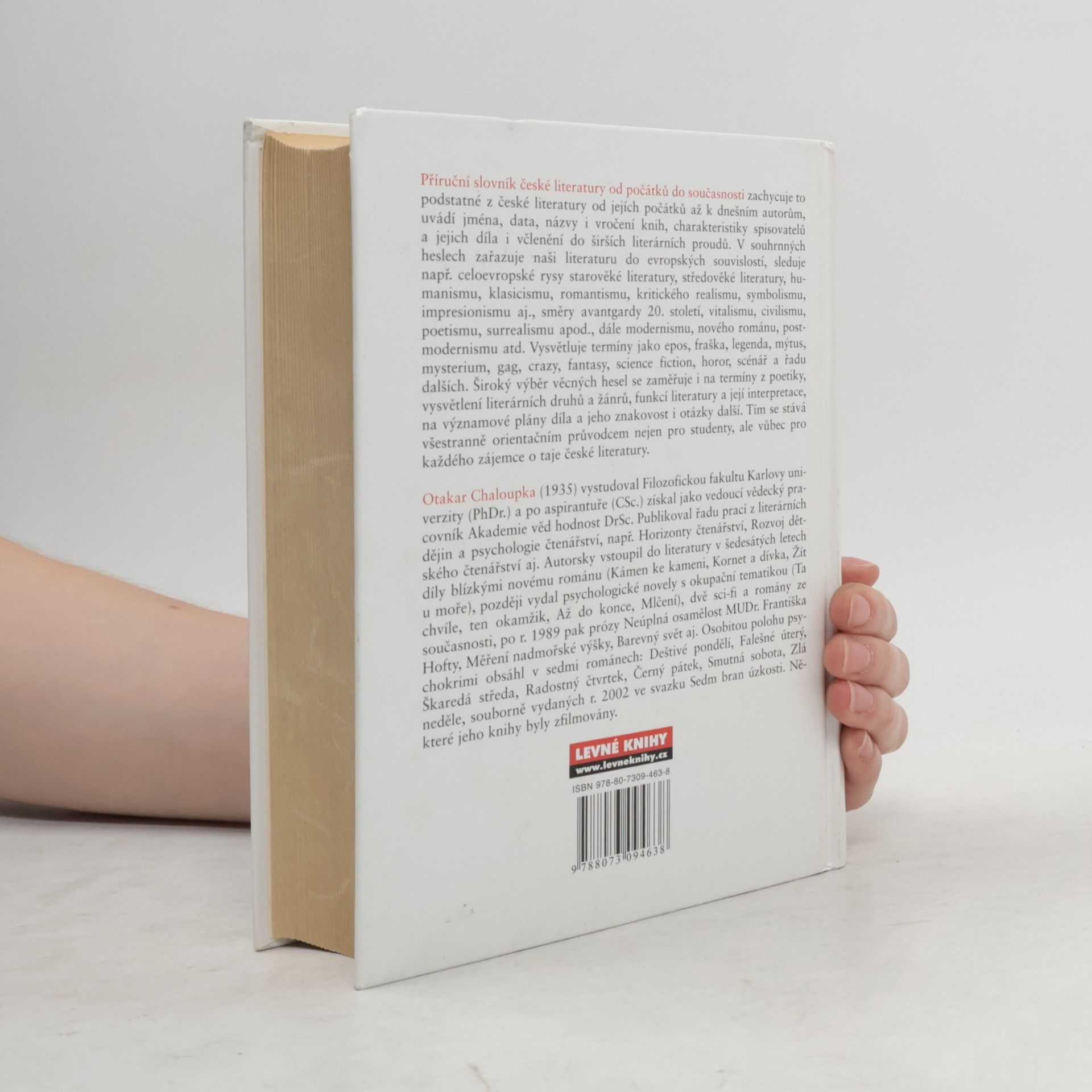 Otakar Chaloupka Příruční slovník české literatury. Od počátků do současnosti