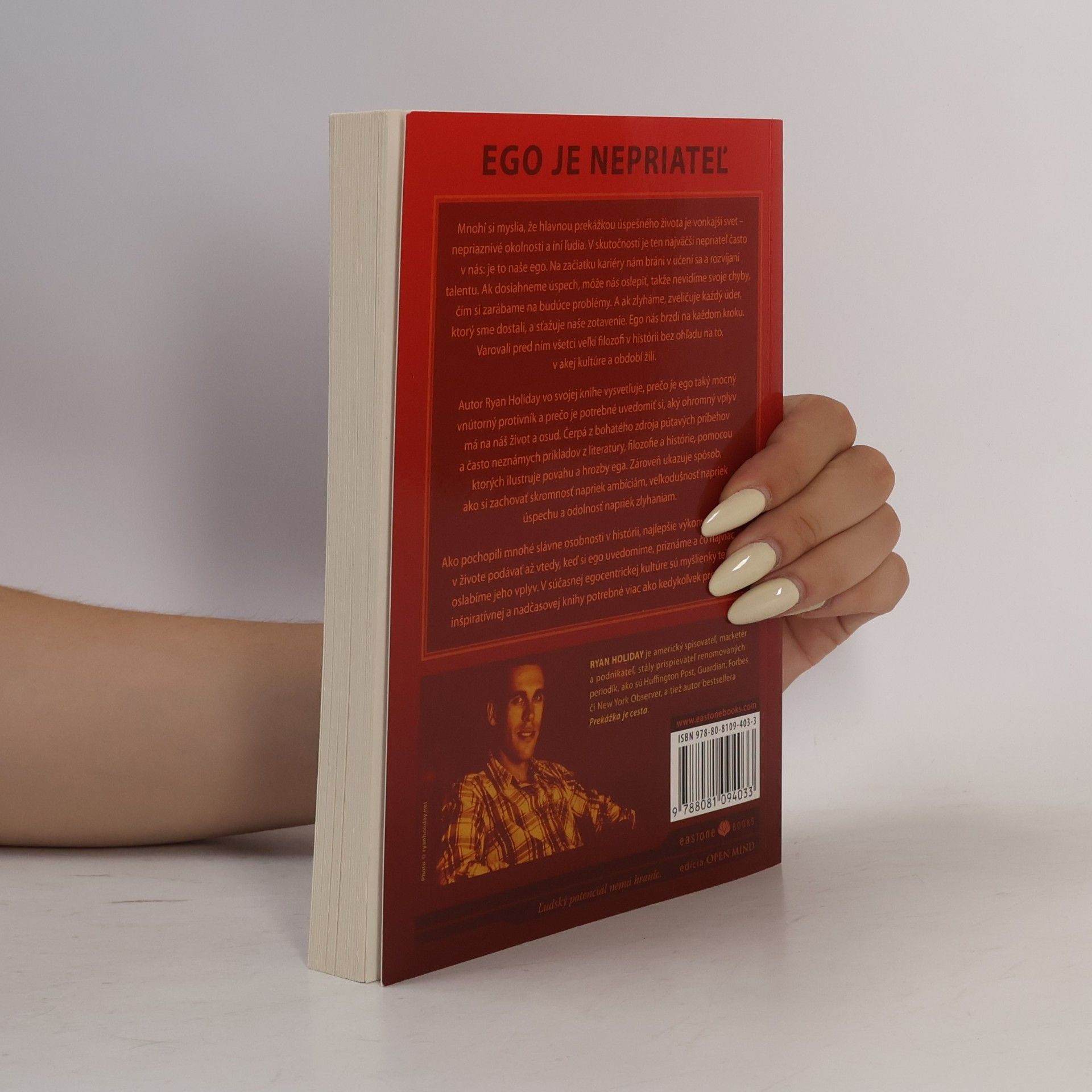 Ryan Holiday Ego je nepriateľ