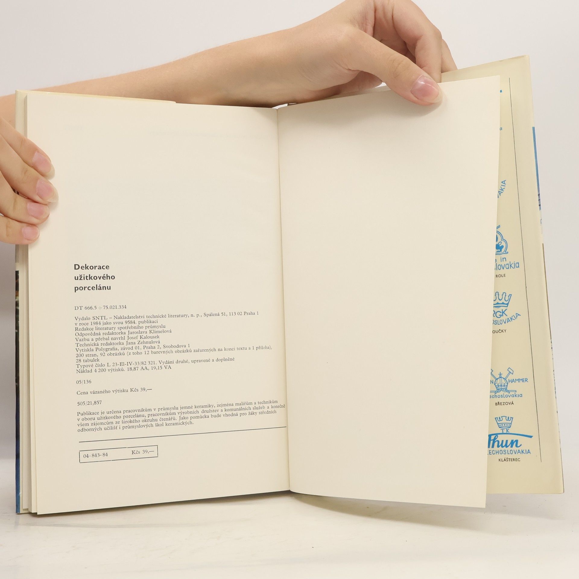 Various authors Dekorace užitkového porcelánu