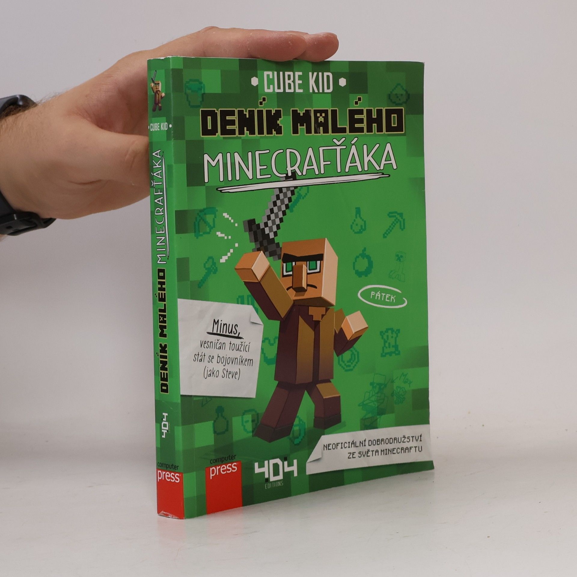 Cube Kid Deník malého Minecrafťáka