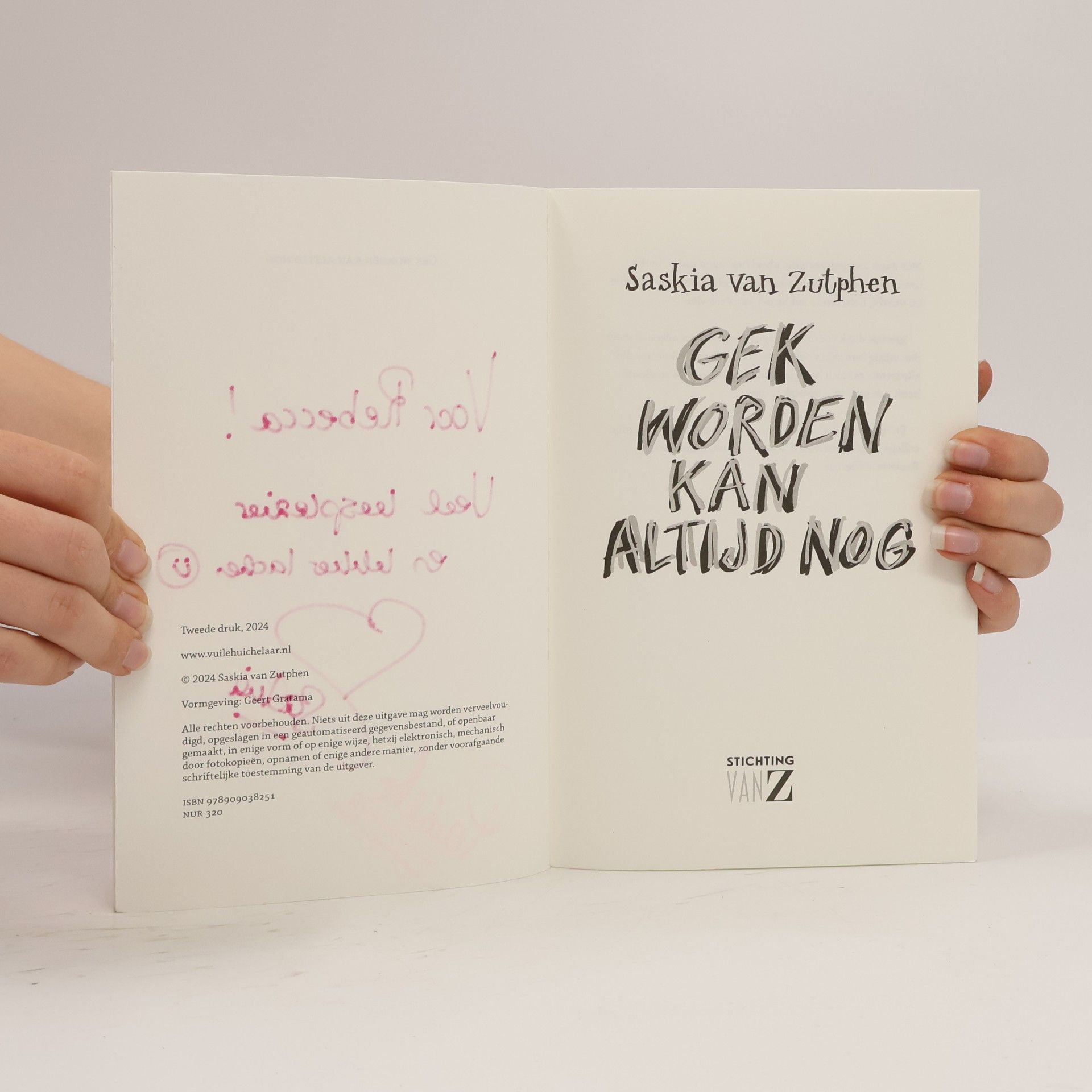 Saskia van Zutphen Gek worden kan altijd nog