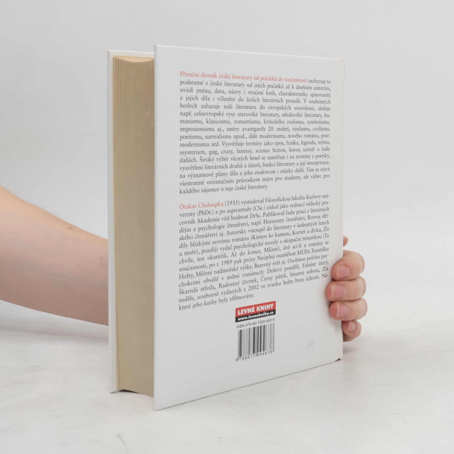 Otakar Chaloupka Příruční slovník české literatury. Od počátků do současnosti