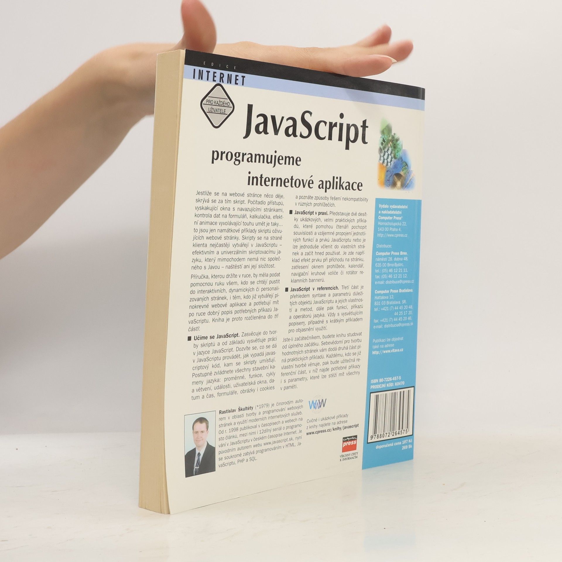 Rastislav Škultéty JavaScript: Programujeme internetové aplikace