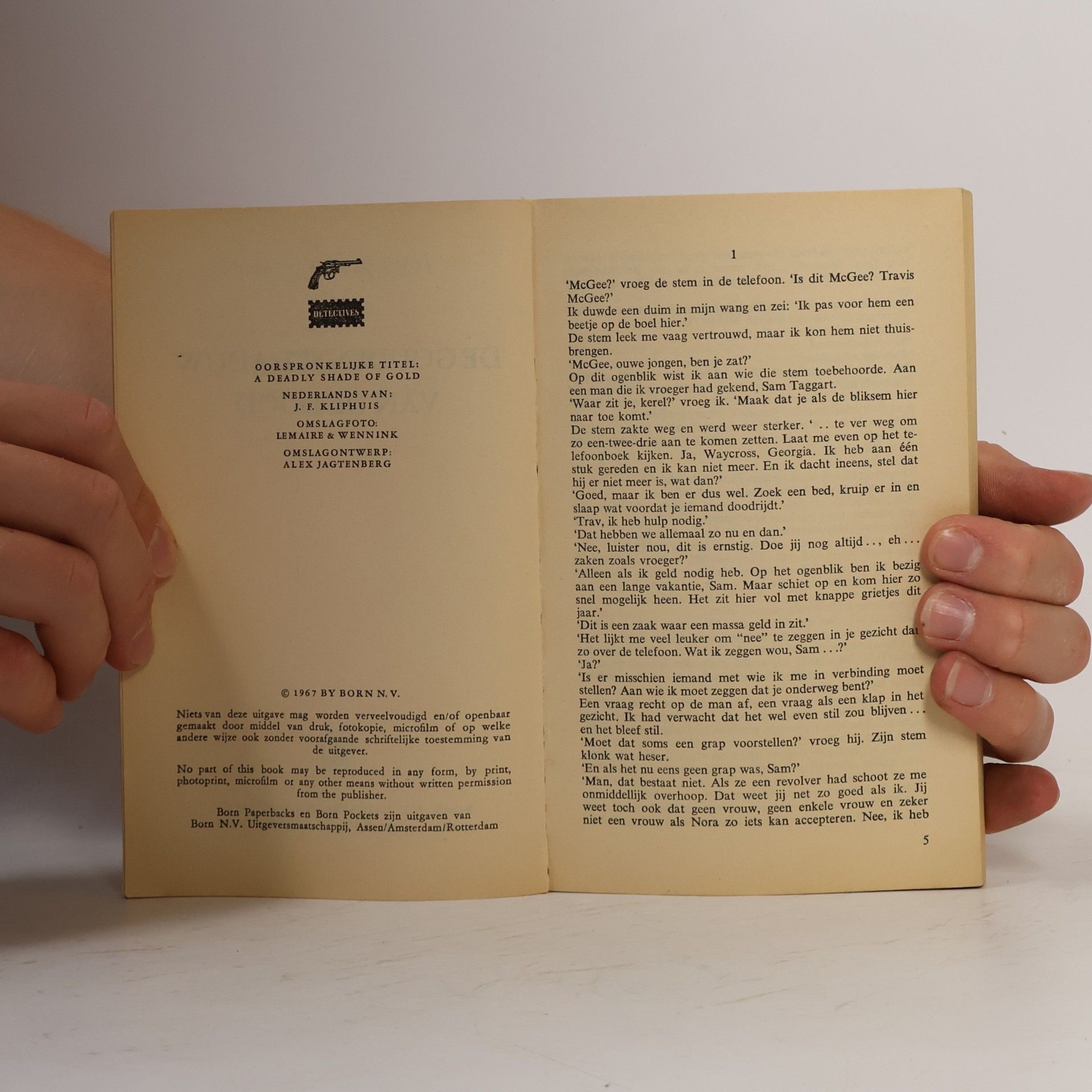 John D. MacDonald De gouden schaduw van de dood