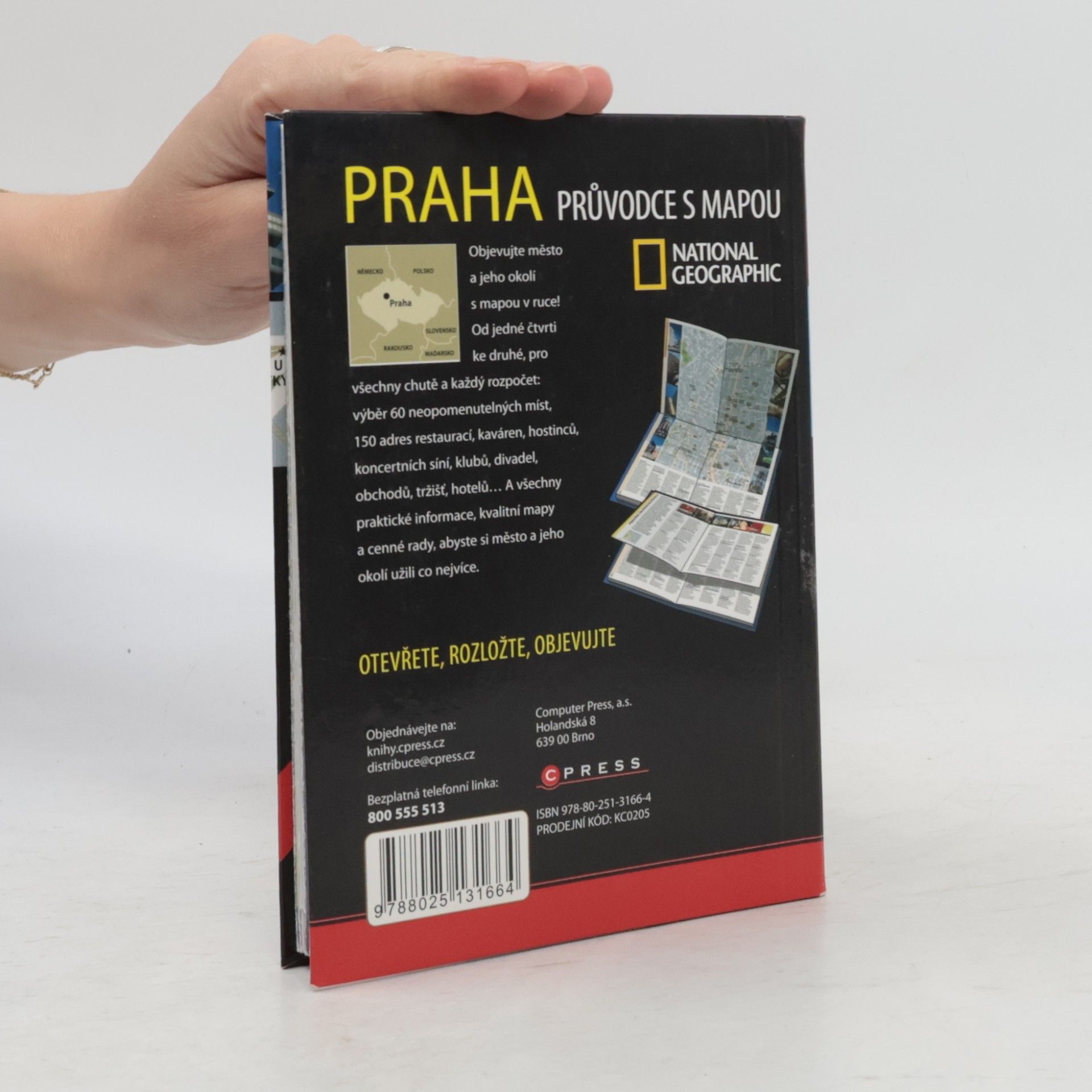 Mélani Le Bris Praha - průvodce s mapou