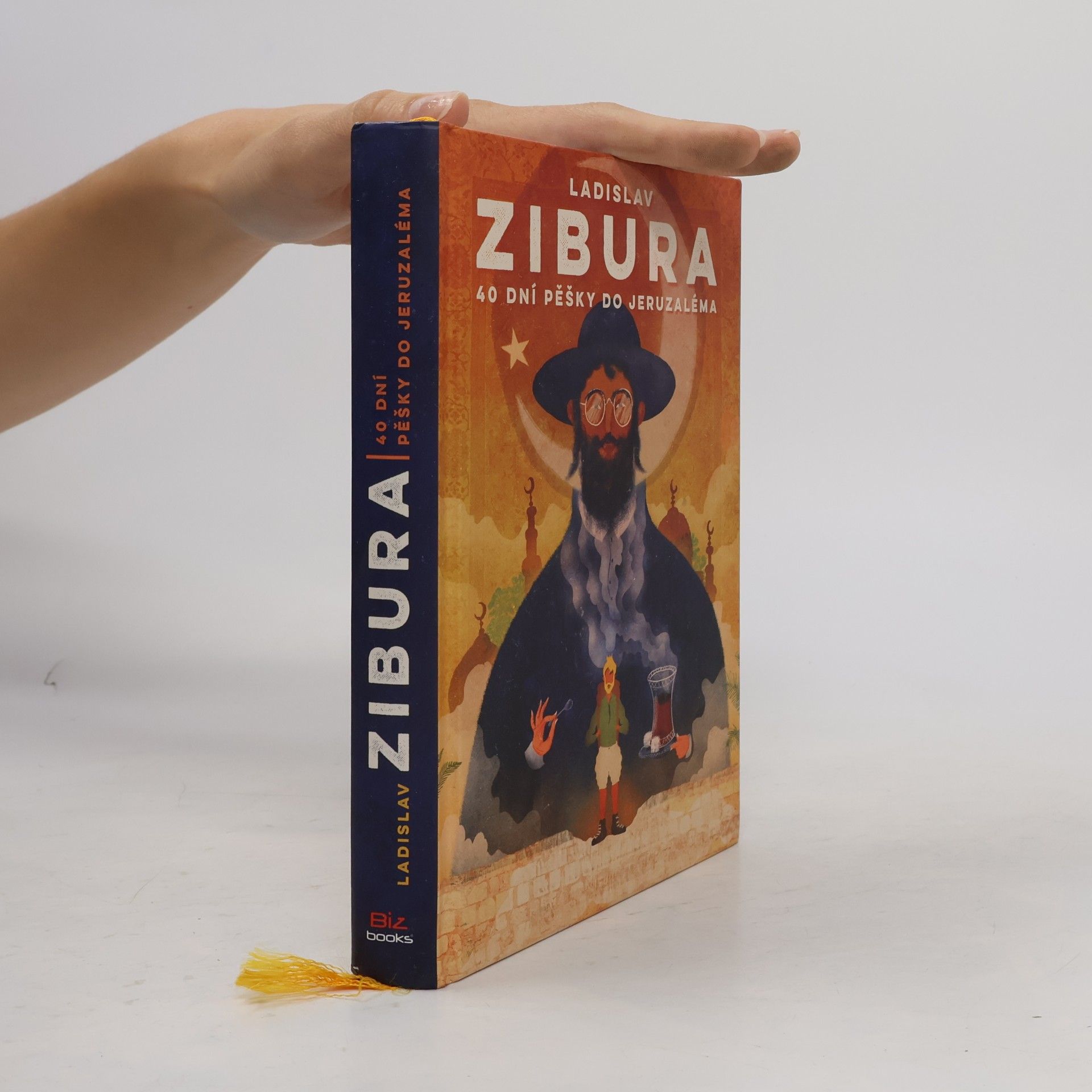 Ladislav Zibura 40 dní pěšky do Jeruzaléma