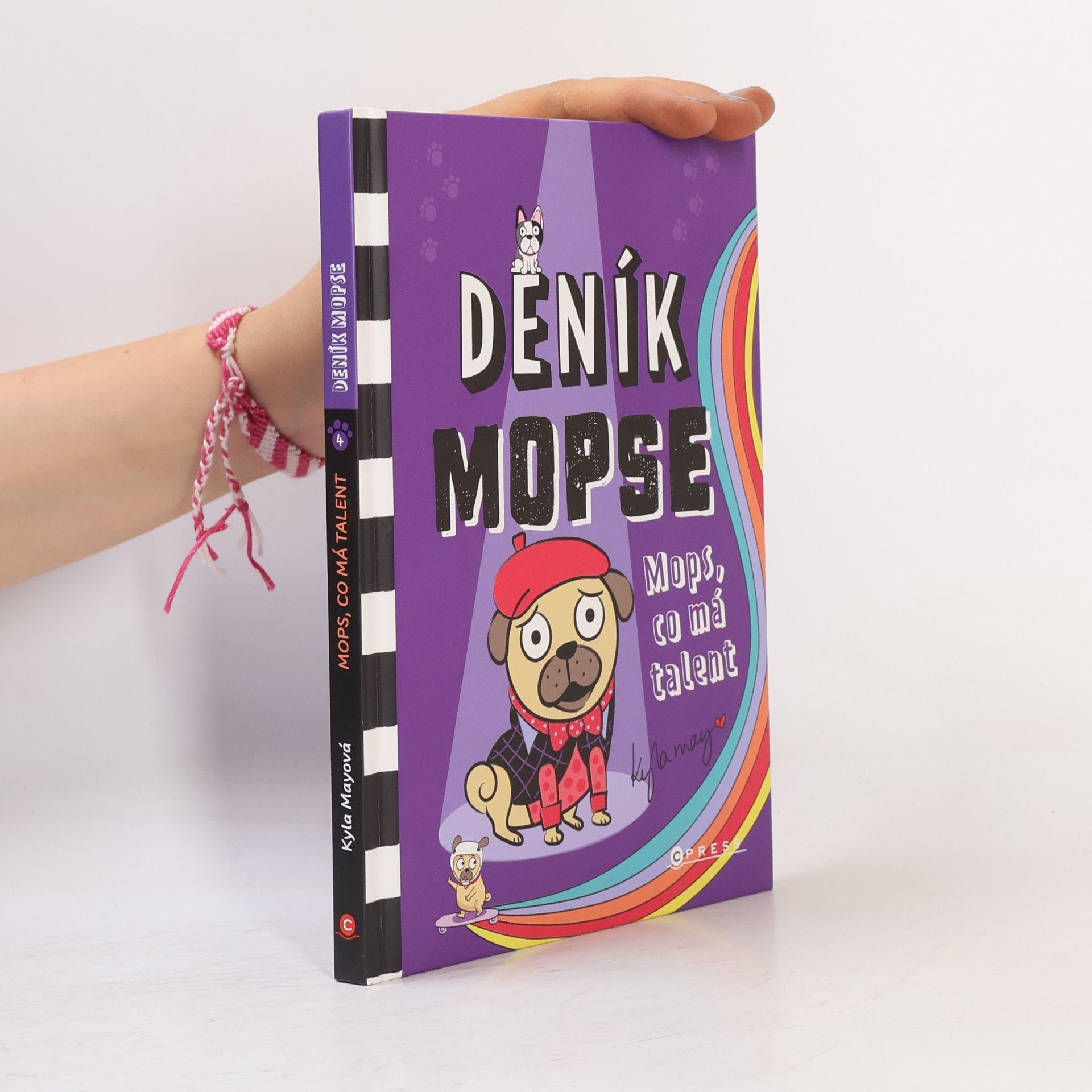 Kyla May Deník mopse. Mops, co má talent