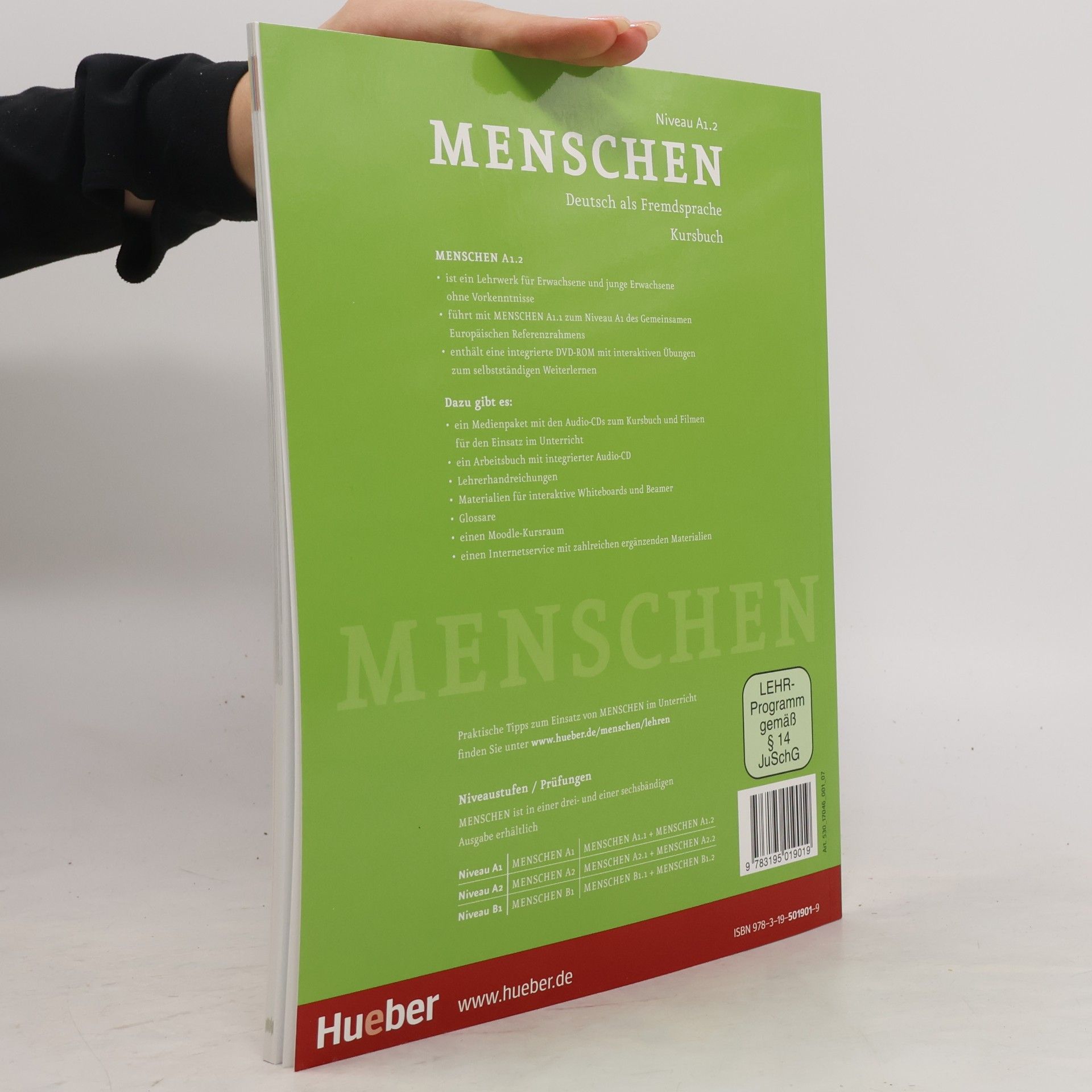 Sandra Evans Menschen : Deutsch als Fremdsprache : Kursbuch. A1.2