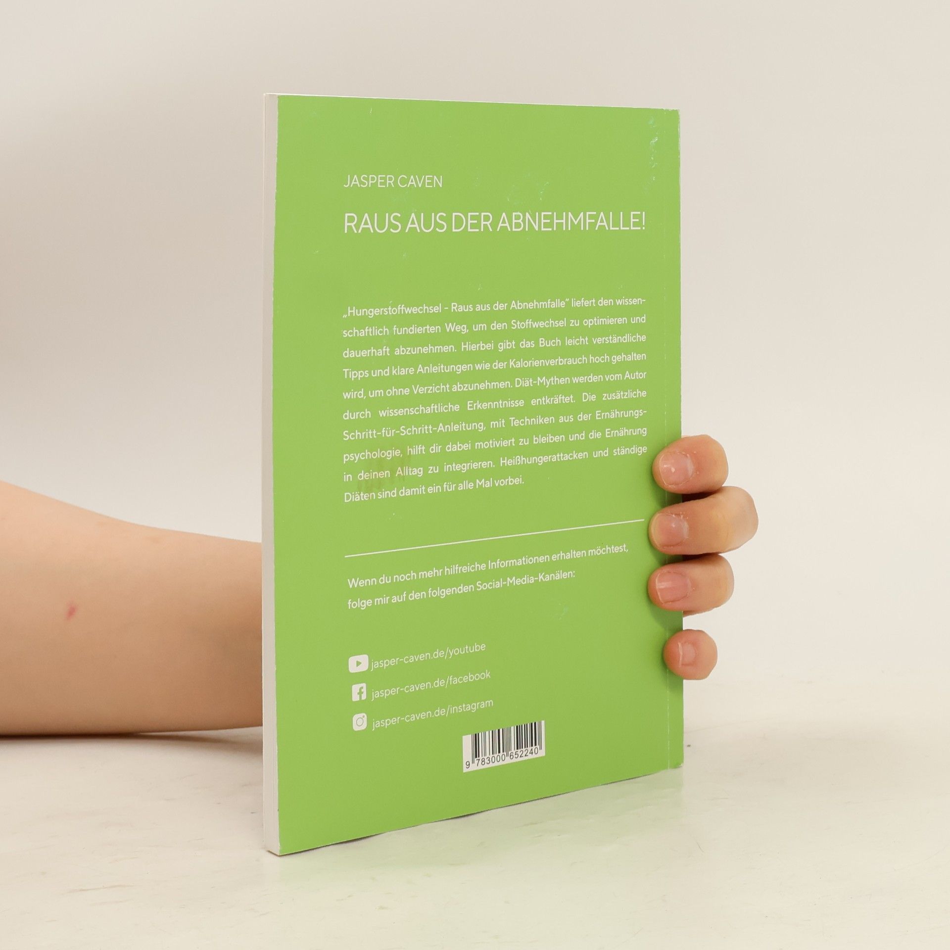 Jasper Caven Hungerstoffwechsel: Raus aus der Abnehmfalle
