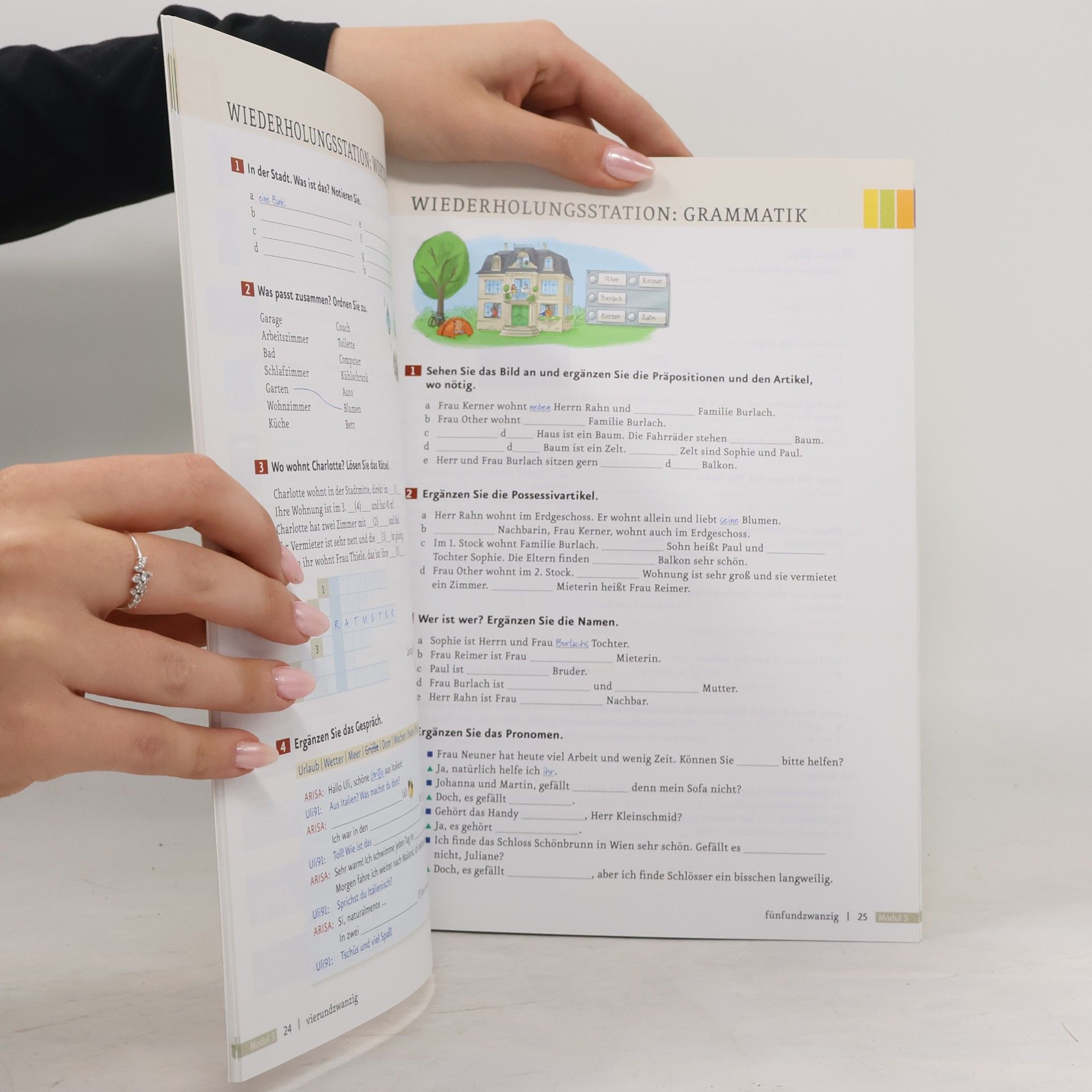 Sabine Glas Peters Menschen : Deutsch als Fremdsprache : Arbeitsbuch. A1.2