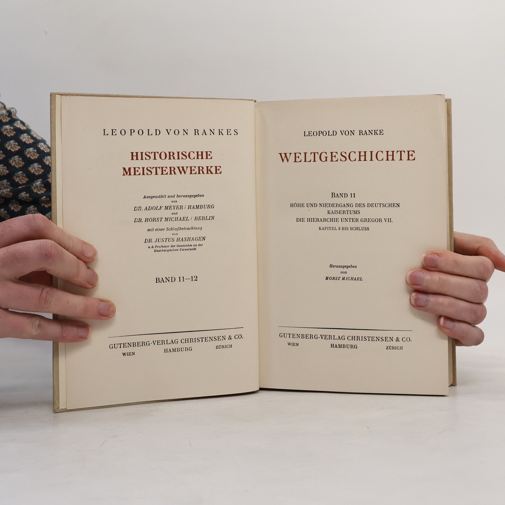 Leopold von Ranke Weltgeschichte von Leopold von Ranke VI. Band 11