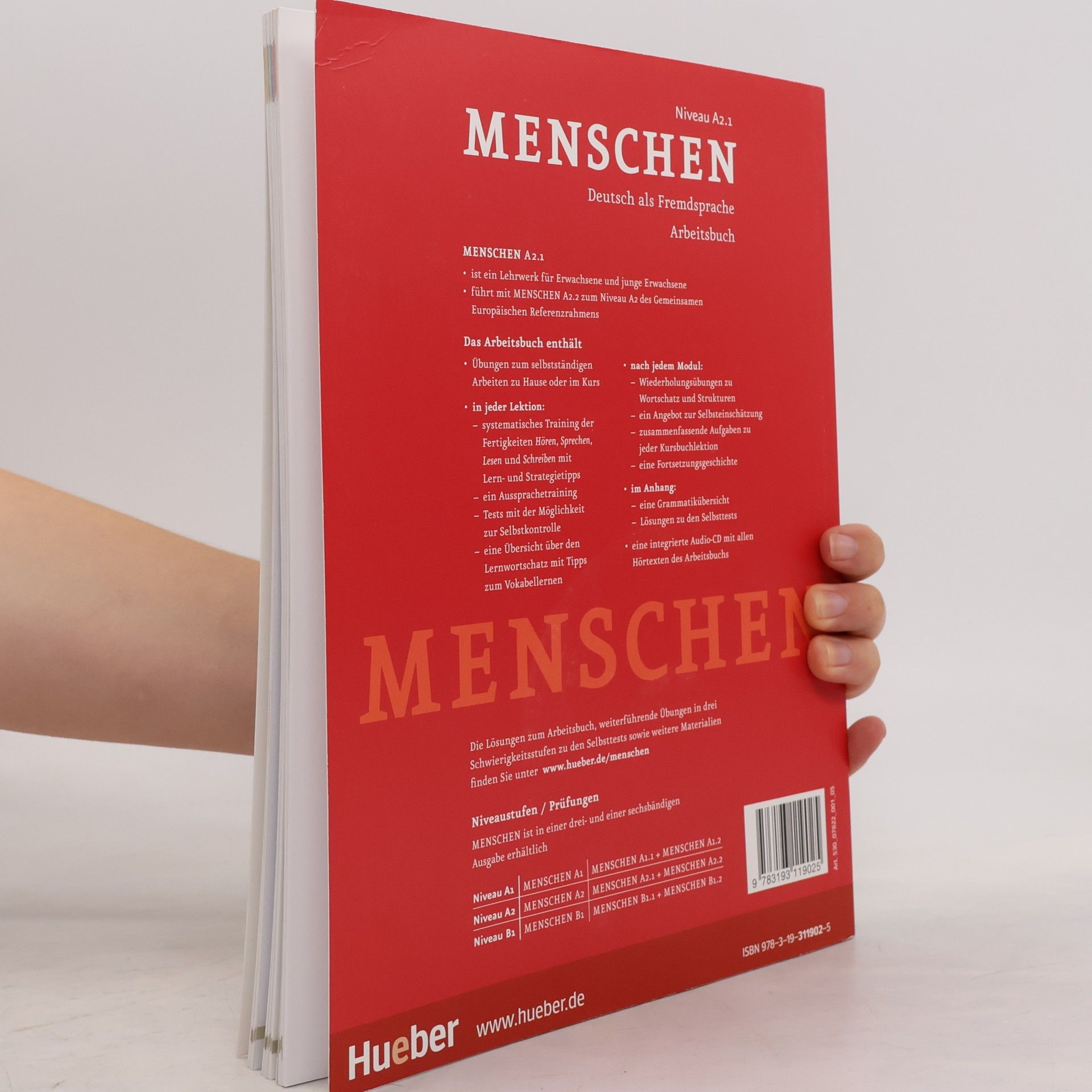 Anna Breitsameter Menschen A2.1 : Arbeitsbuch