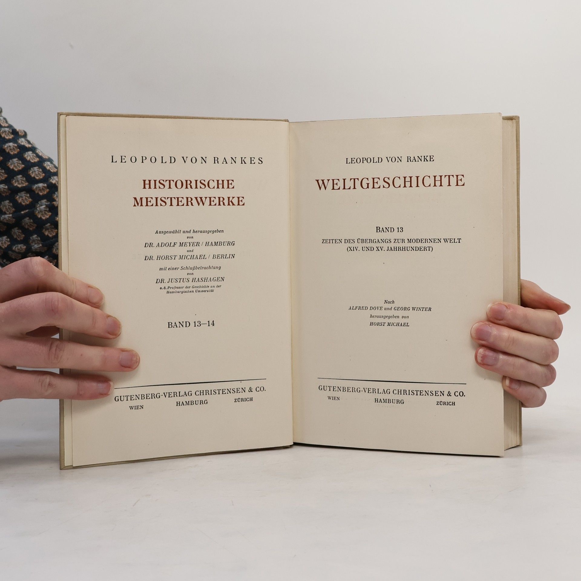 Leopold von Ranke Weltgeschichte 13-14
