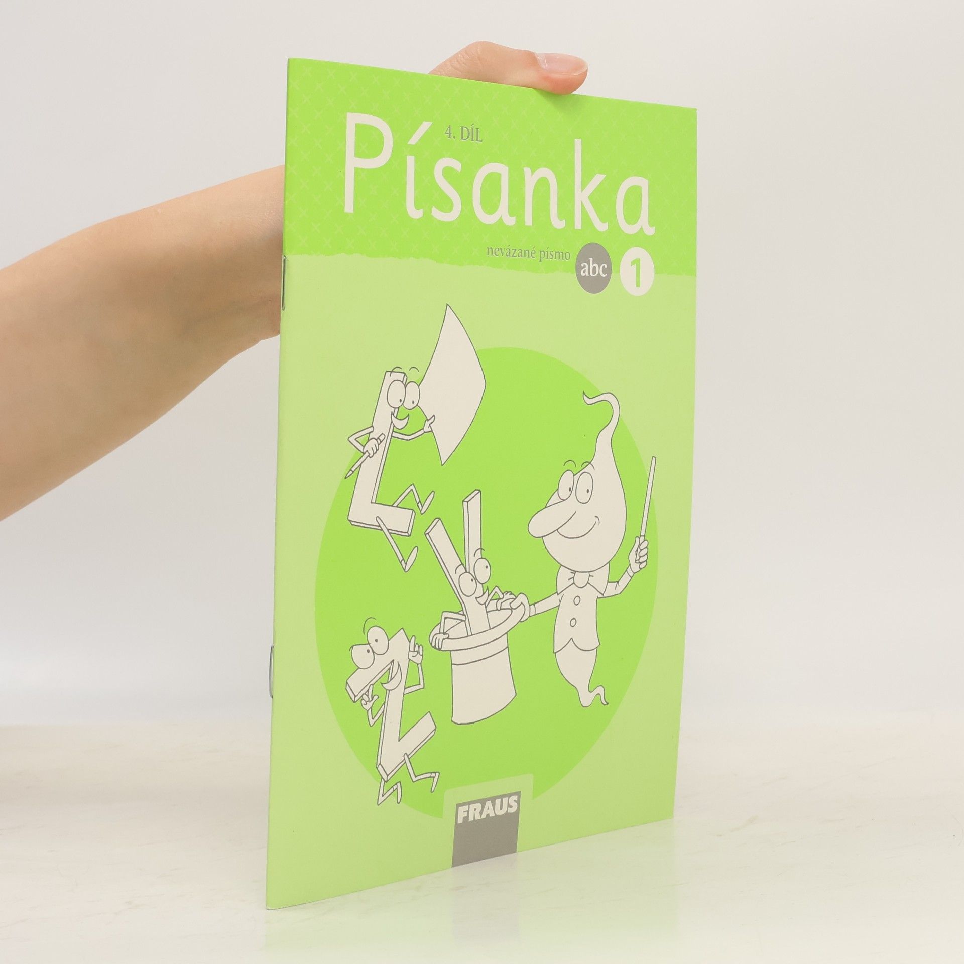 Hana Křenová Písanka 1- vázané písmo, 4. díl