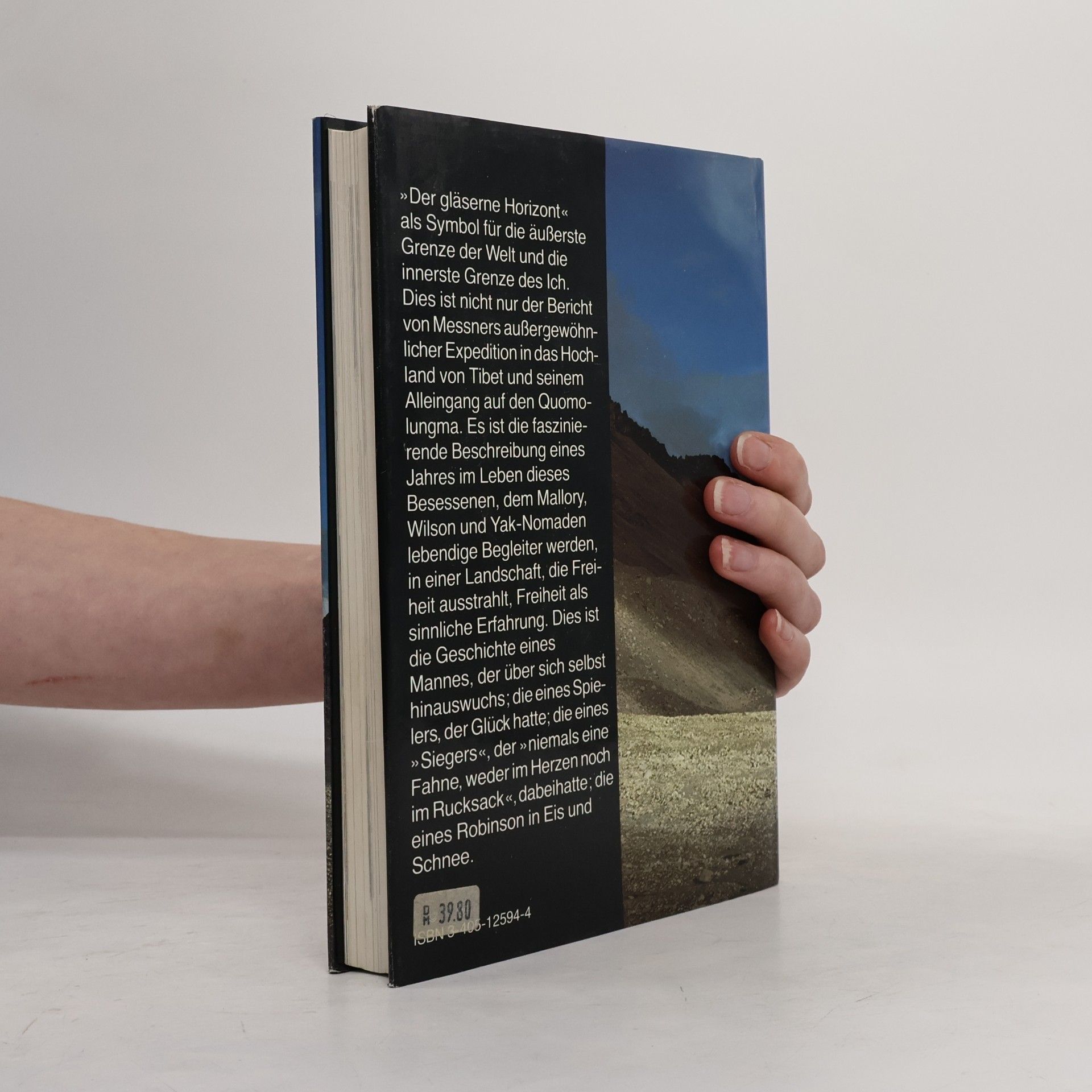 Reinhold Messner Der gläserne Horizont