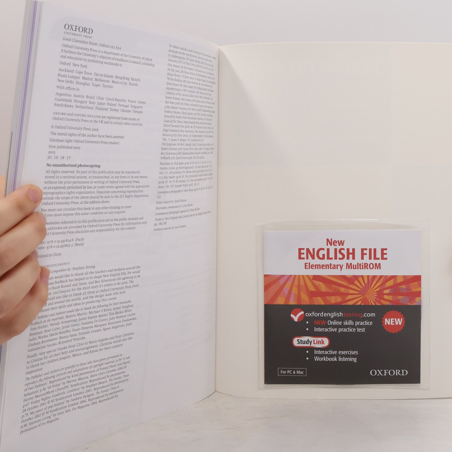 Autores varios New English File: Elementary Multipack B (Student's Book B, Workbook B, MultiROM)