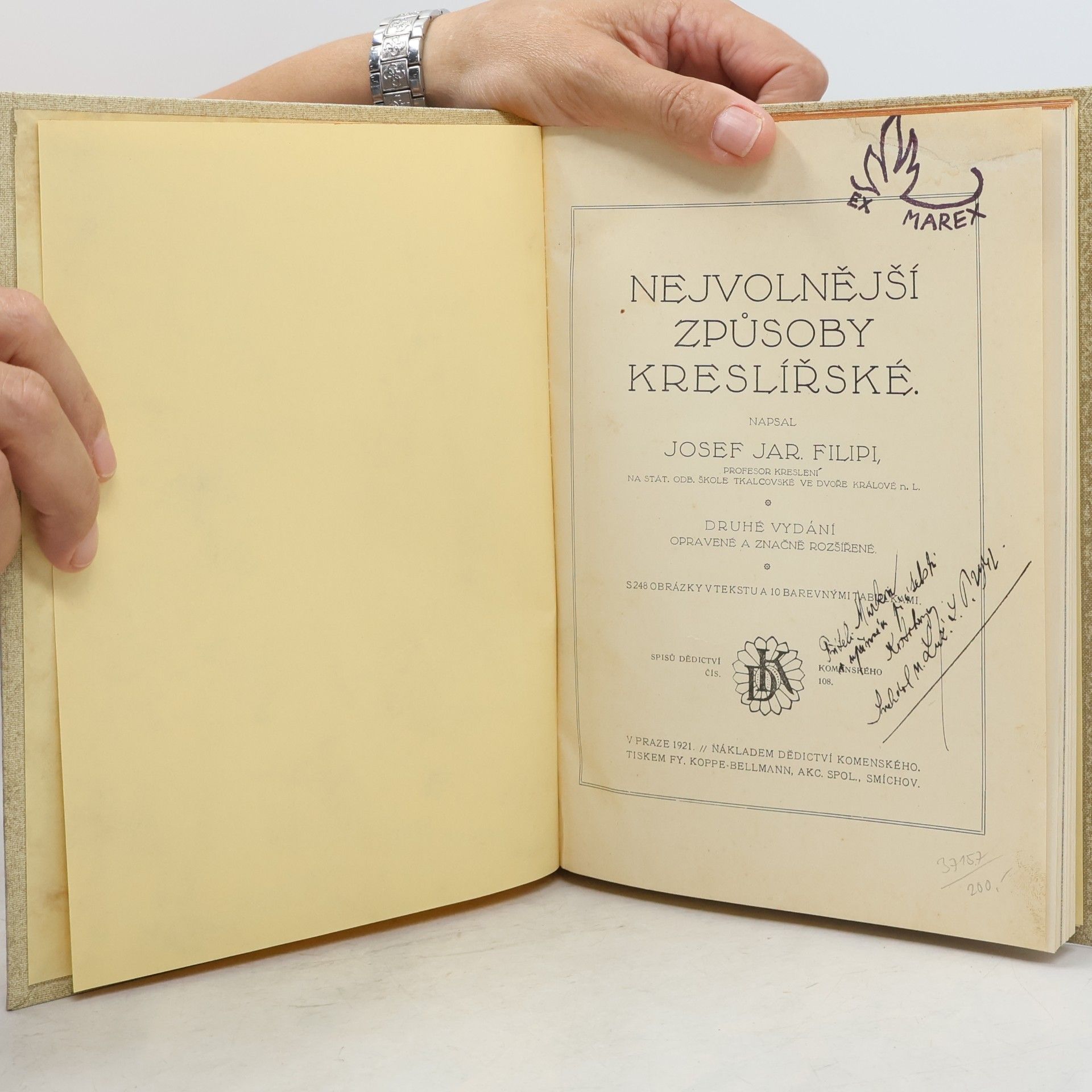 Josef Jaroslav Filipi Nejvolnější způsoby kreslířské