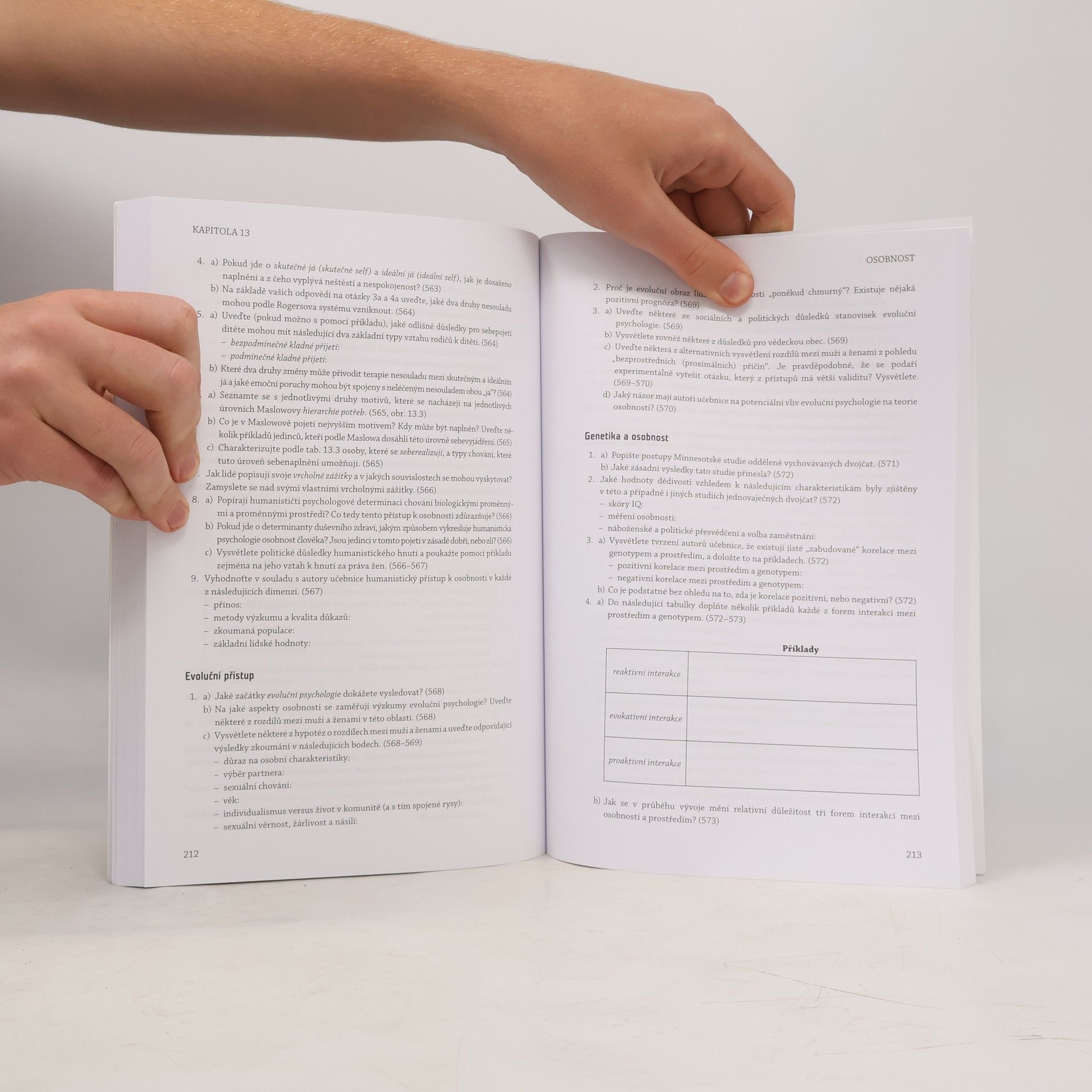 John G. Carlson Testy k Psychologii Atkinsonové a Hilgarda