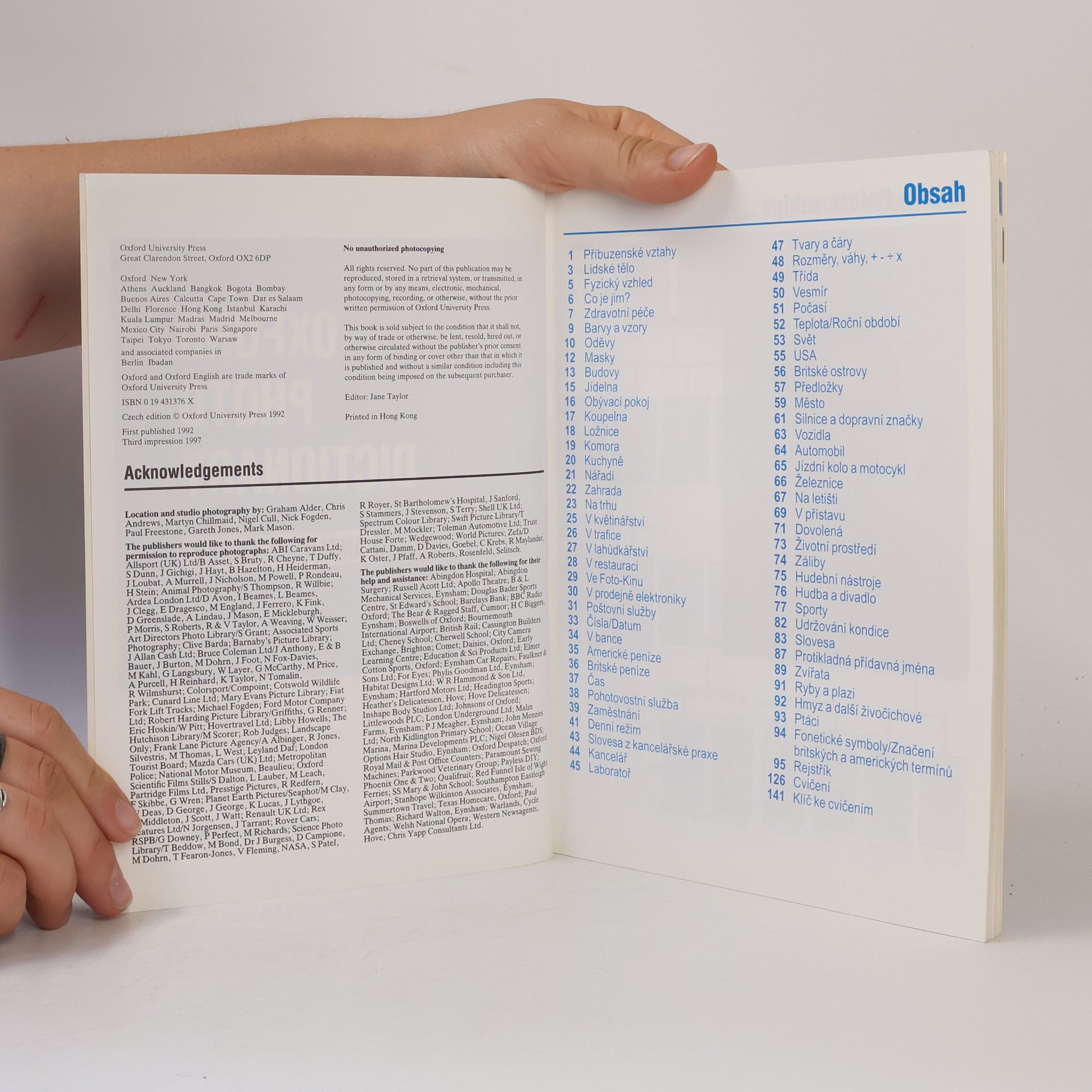 Kolektiv autorů Oxford Photo Dictionary. Anglicko-český
