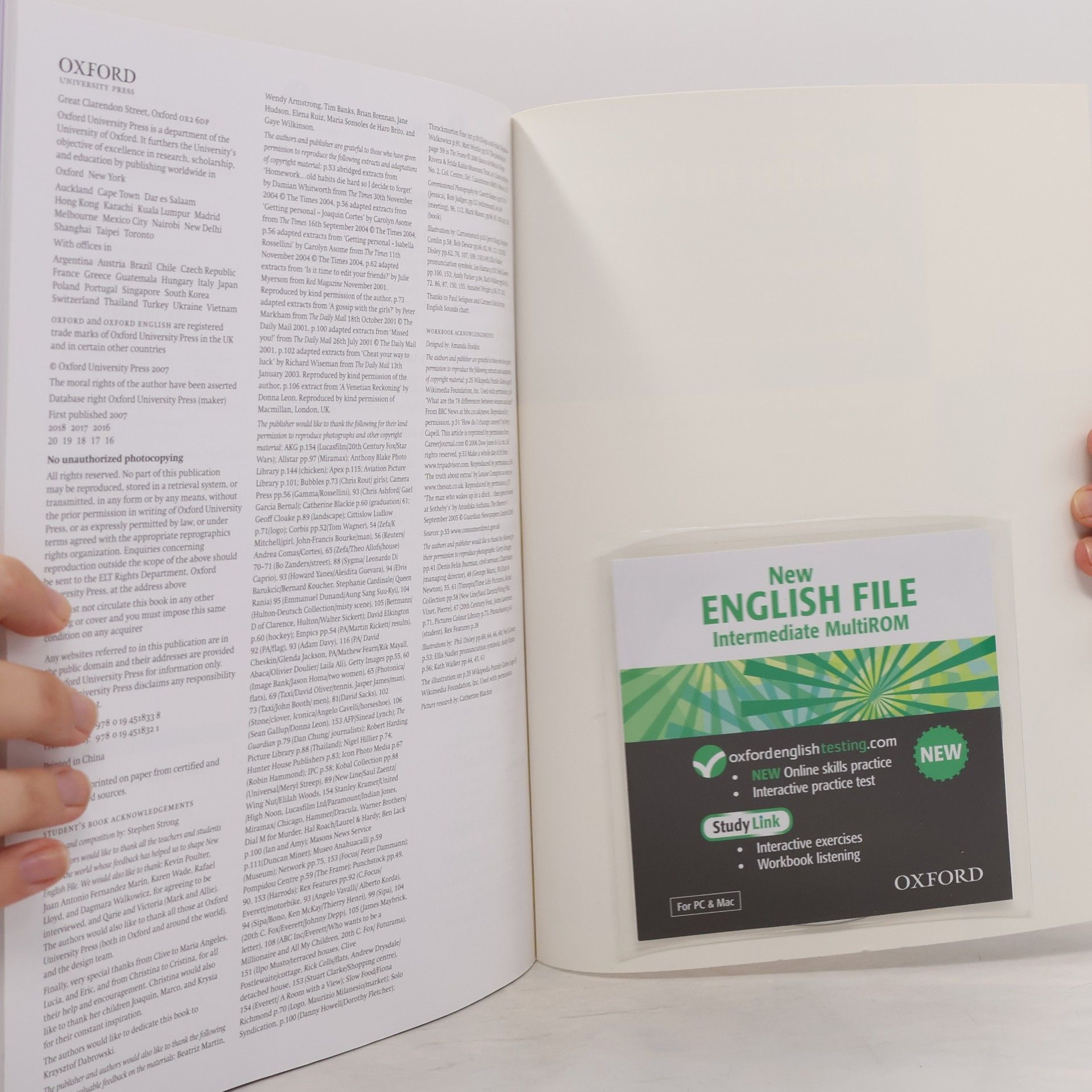 Clive Oxenden New English file. Intermediate. MultiPack B