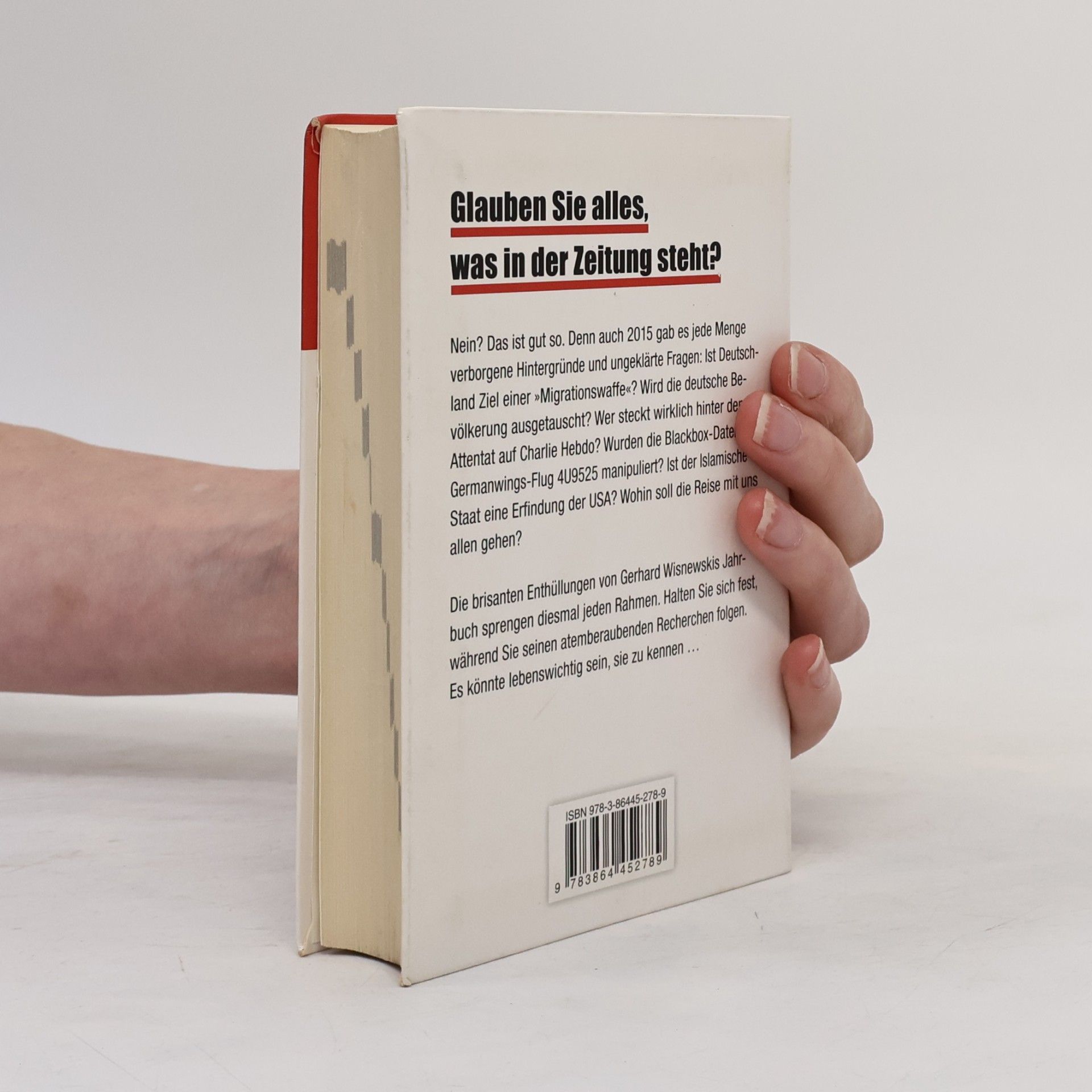 Gerhard Wisnewski Verheimlicht, vertuscht, vergessen. 2016 Das andere Jahrbuch