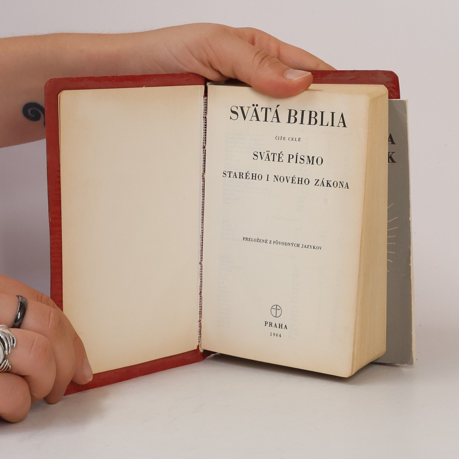 Kolektiv autorů Svatá biblia čiže celé Sväté písmo Starého i Nového zákona