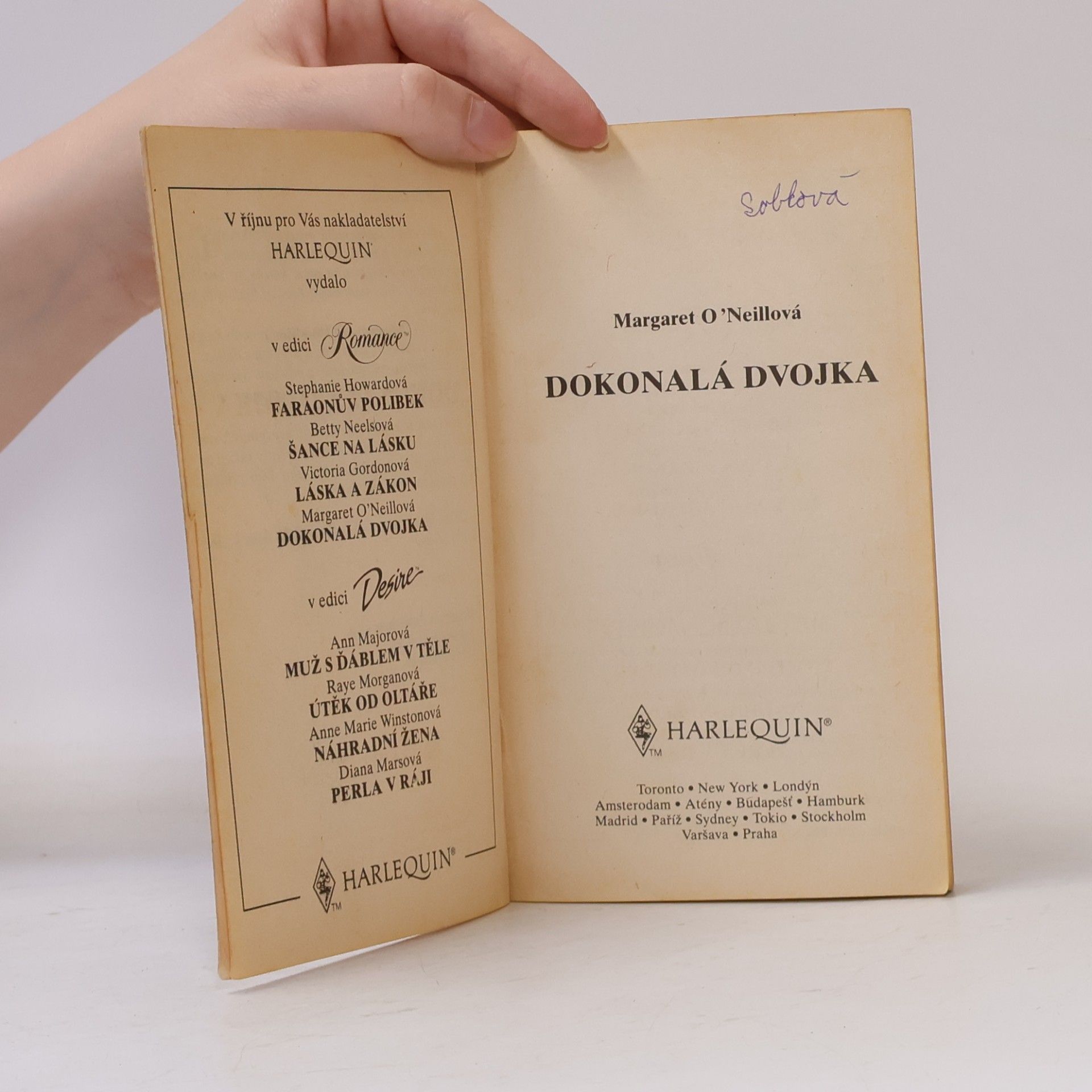 Margaret O. Neill Dokonalá dvojka
