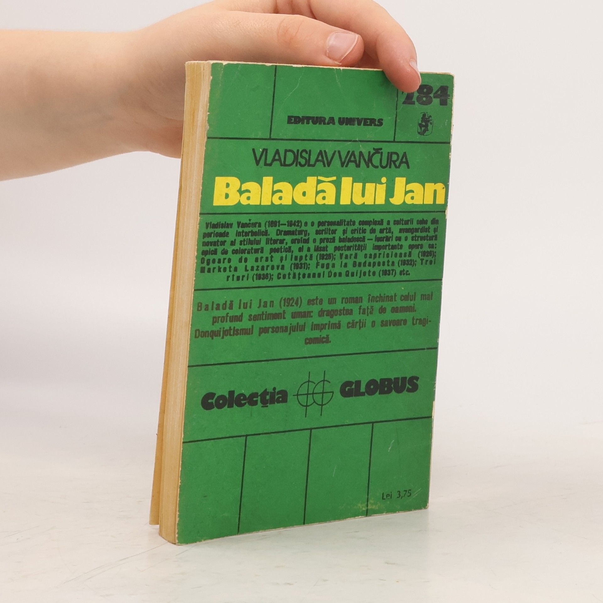 Vladislav Vančura Baladă lui Jan