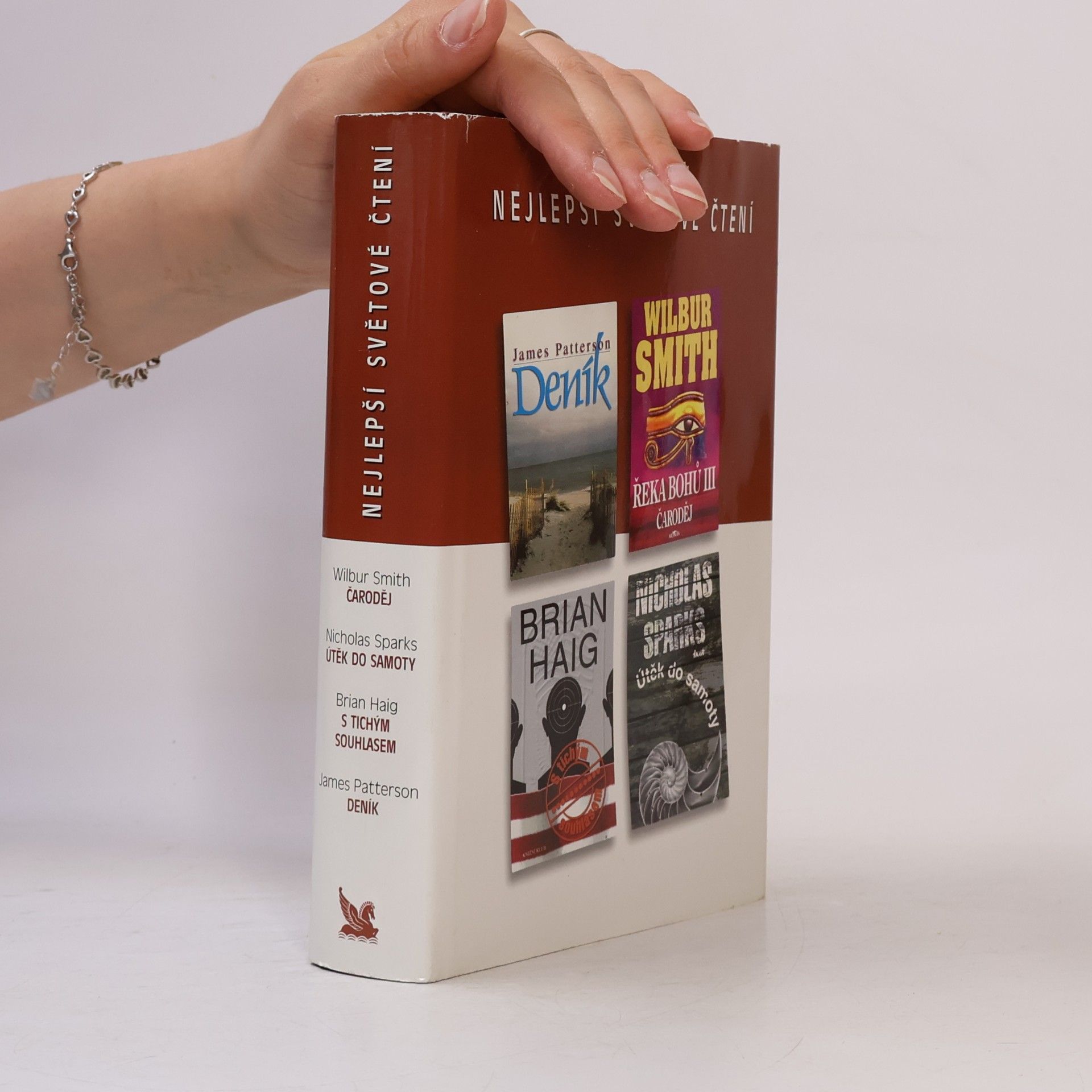 James Patterson Nejlepší světové čtení. Čaroděj. Útěk do samoty. S tichým souhlasem. Deník