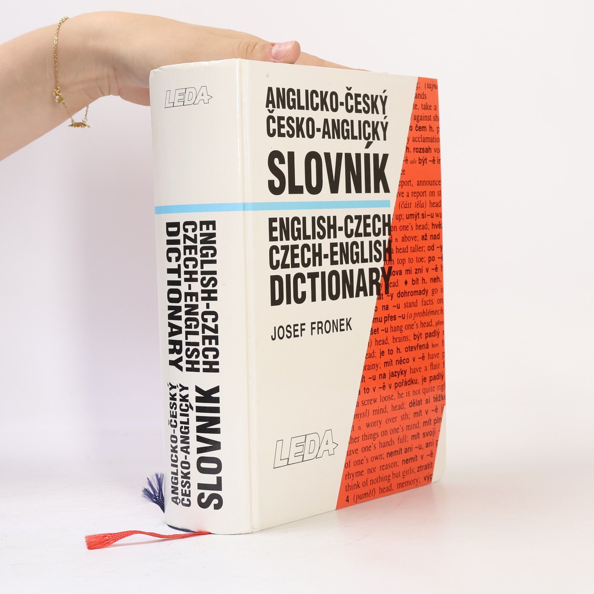 Josef Fronek Anglicko-český, česko-anglický slovník = English-czech, czech-english dictionary