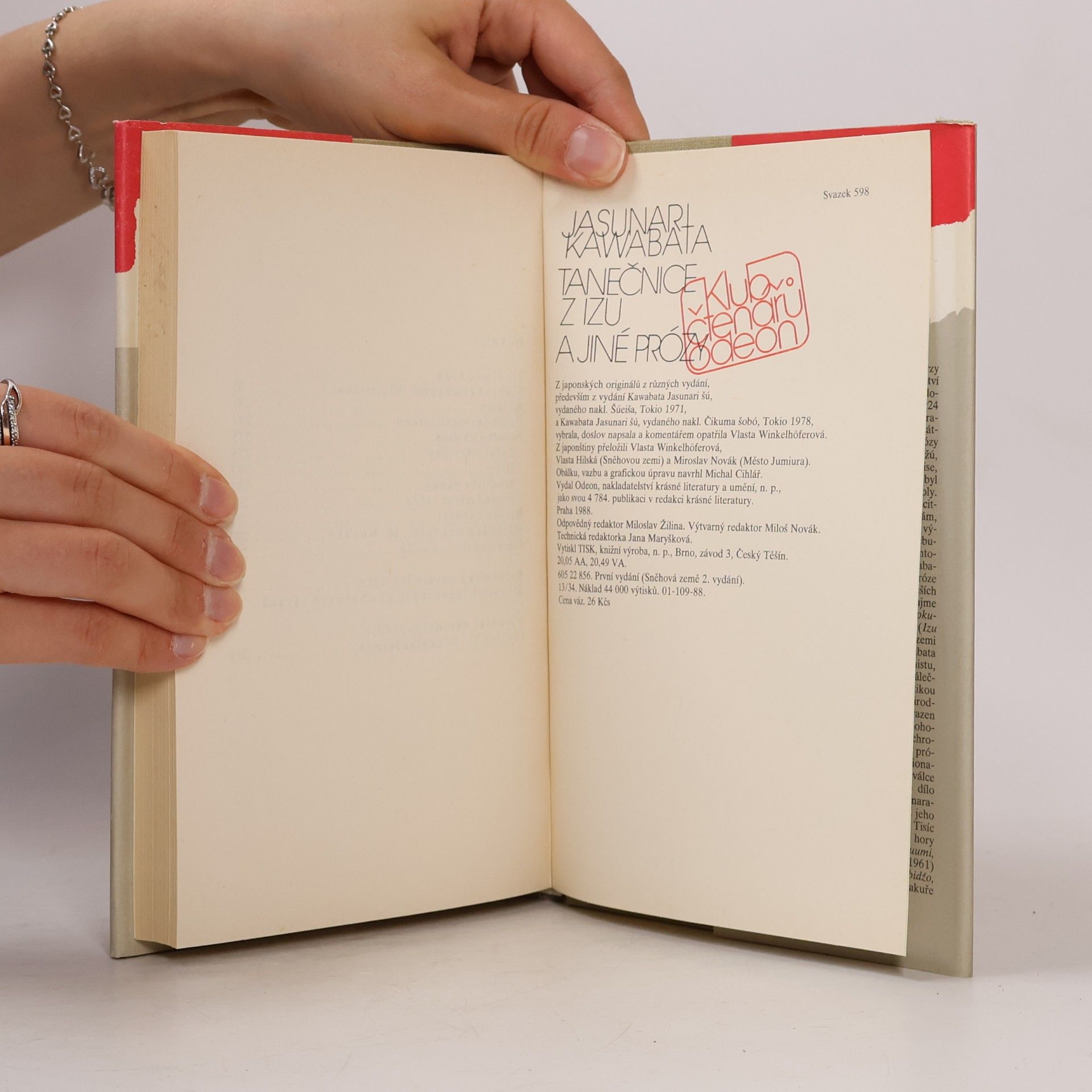 Jasunari Kawabata Tanečnice z Izu a jiné prózy